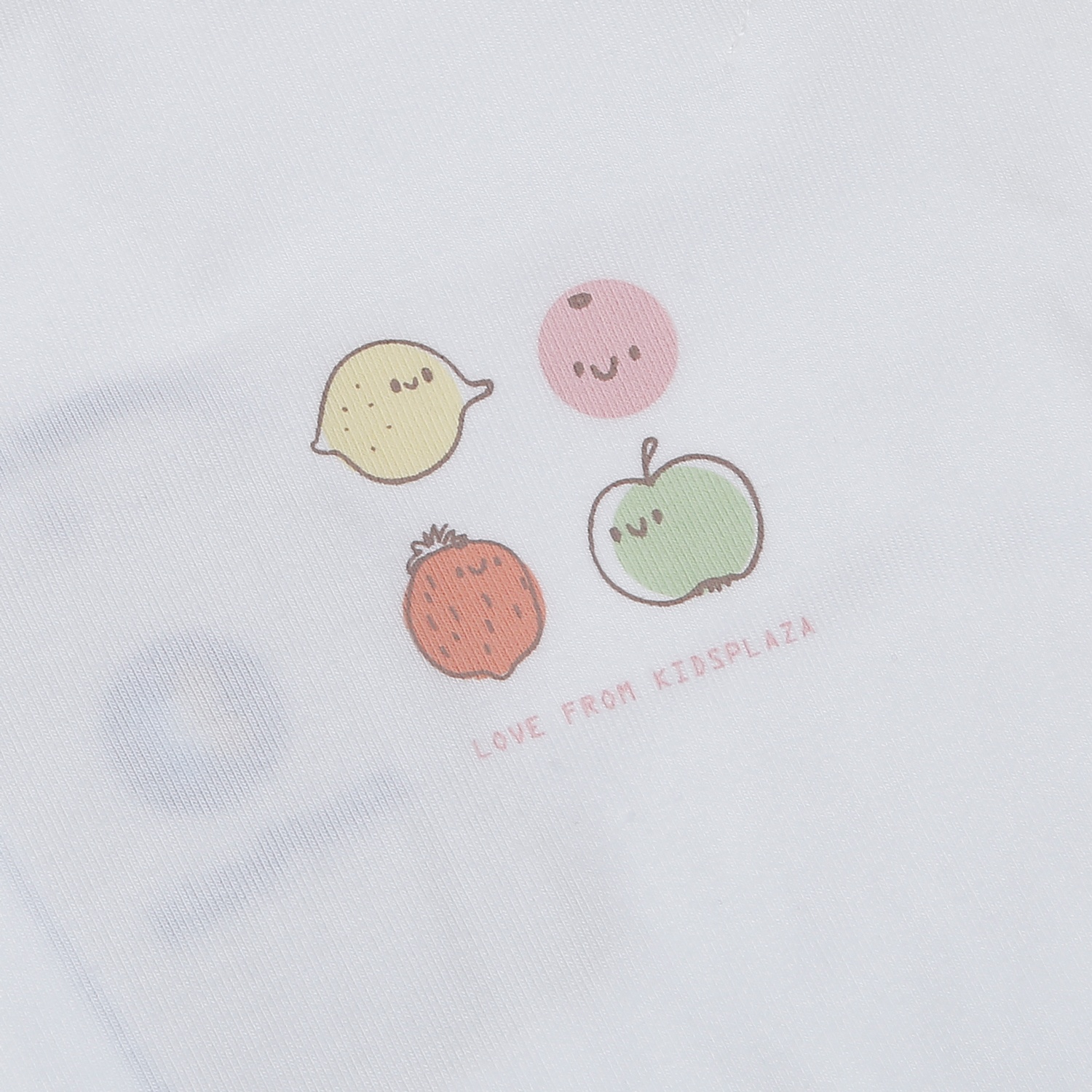 Bộ quần áo dài tay bé gái KidsPlaza Otis in quả ND25T (Trắng hồng) hình 4