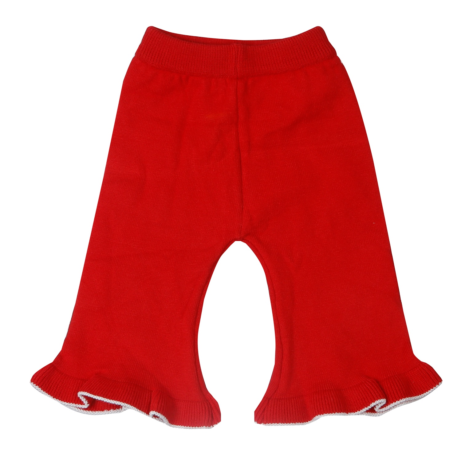  Bộ quần áo len bé gái Mamago đính nơ 25M-QA03 (Đỏ)