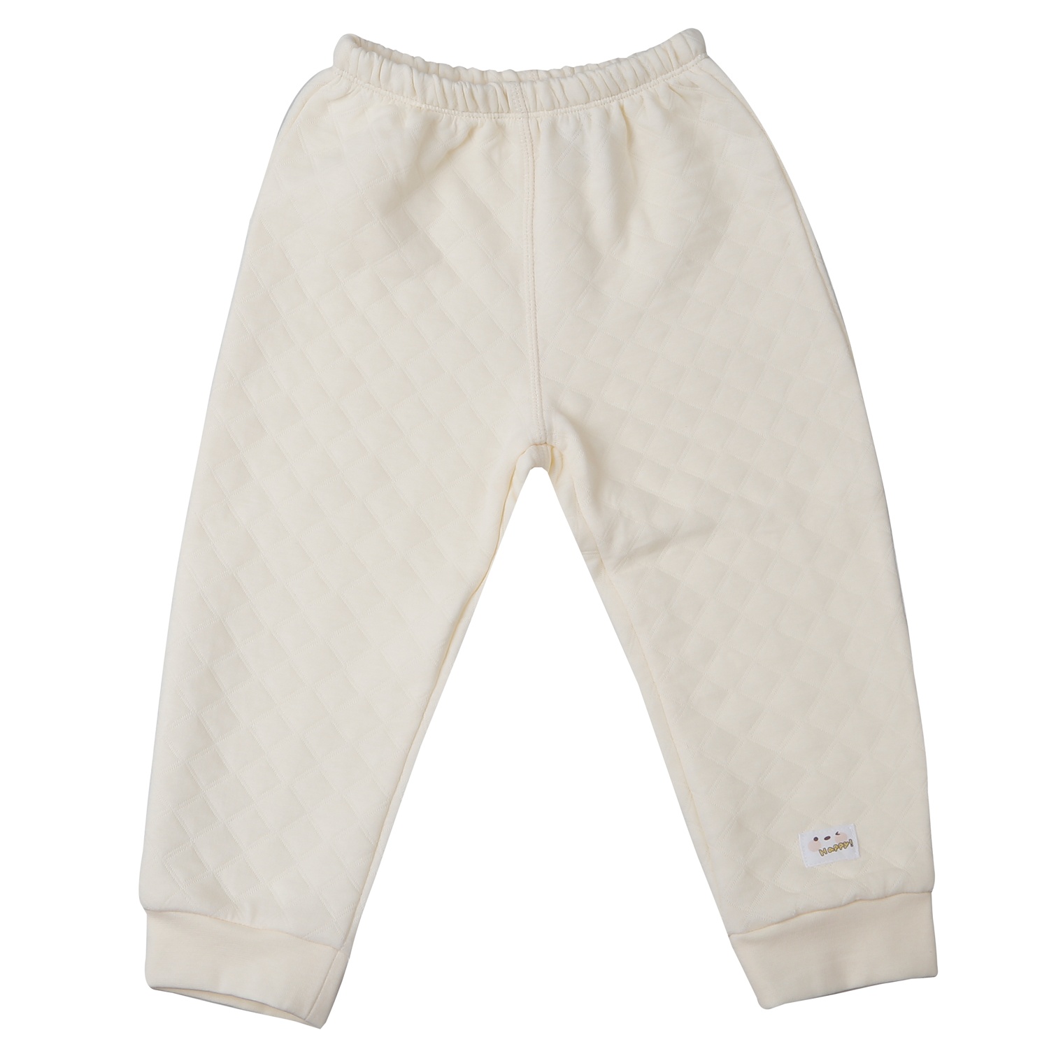 Bộ quần áo trần bông cài vai KidsPlaza M25D (Vàng)