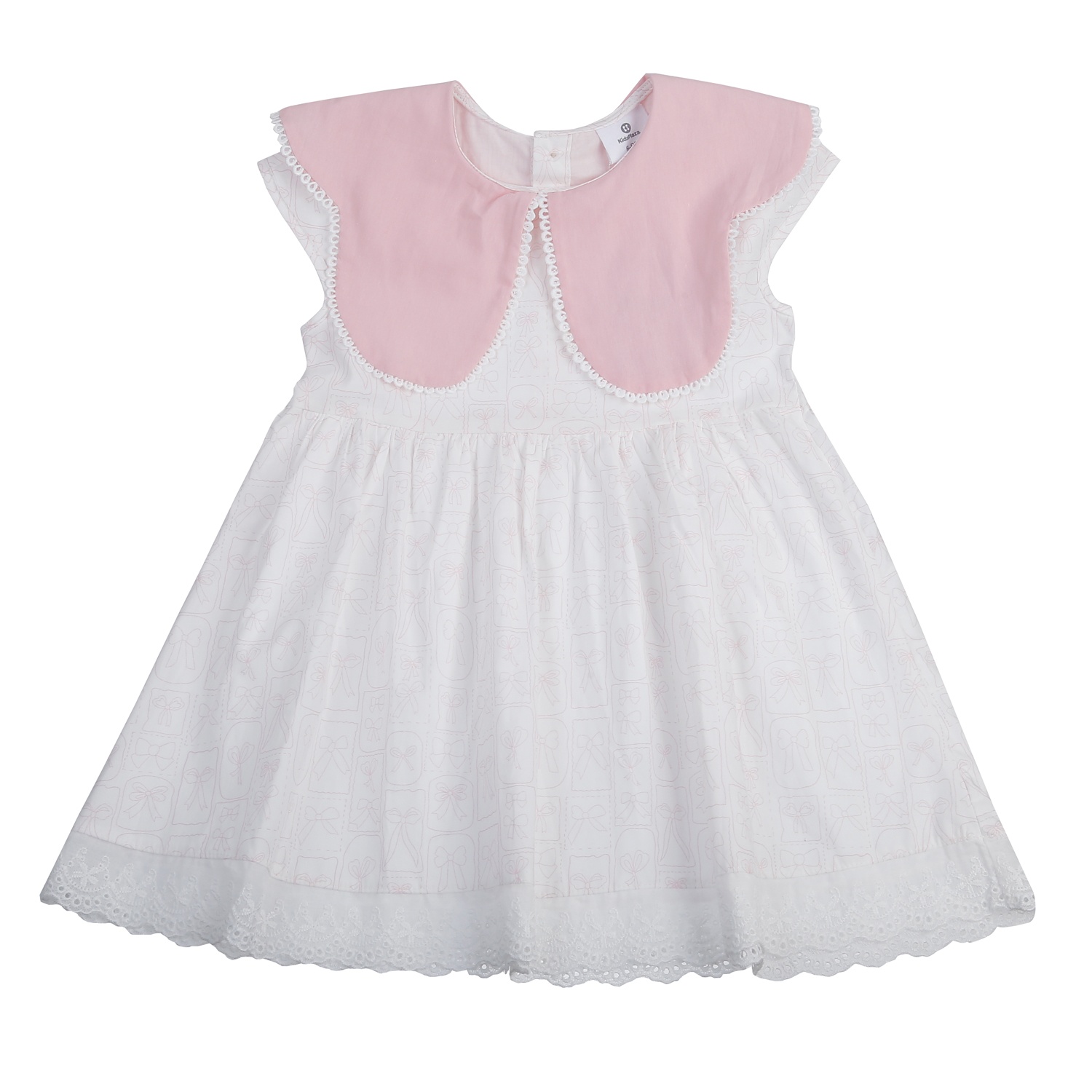 Váy cộc bé gái KidsPlaza cổ ren M25H (Hồng) 