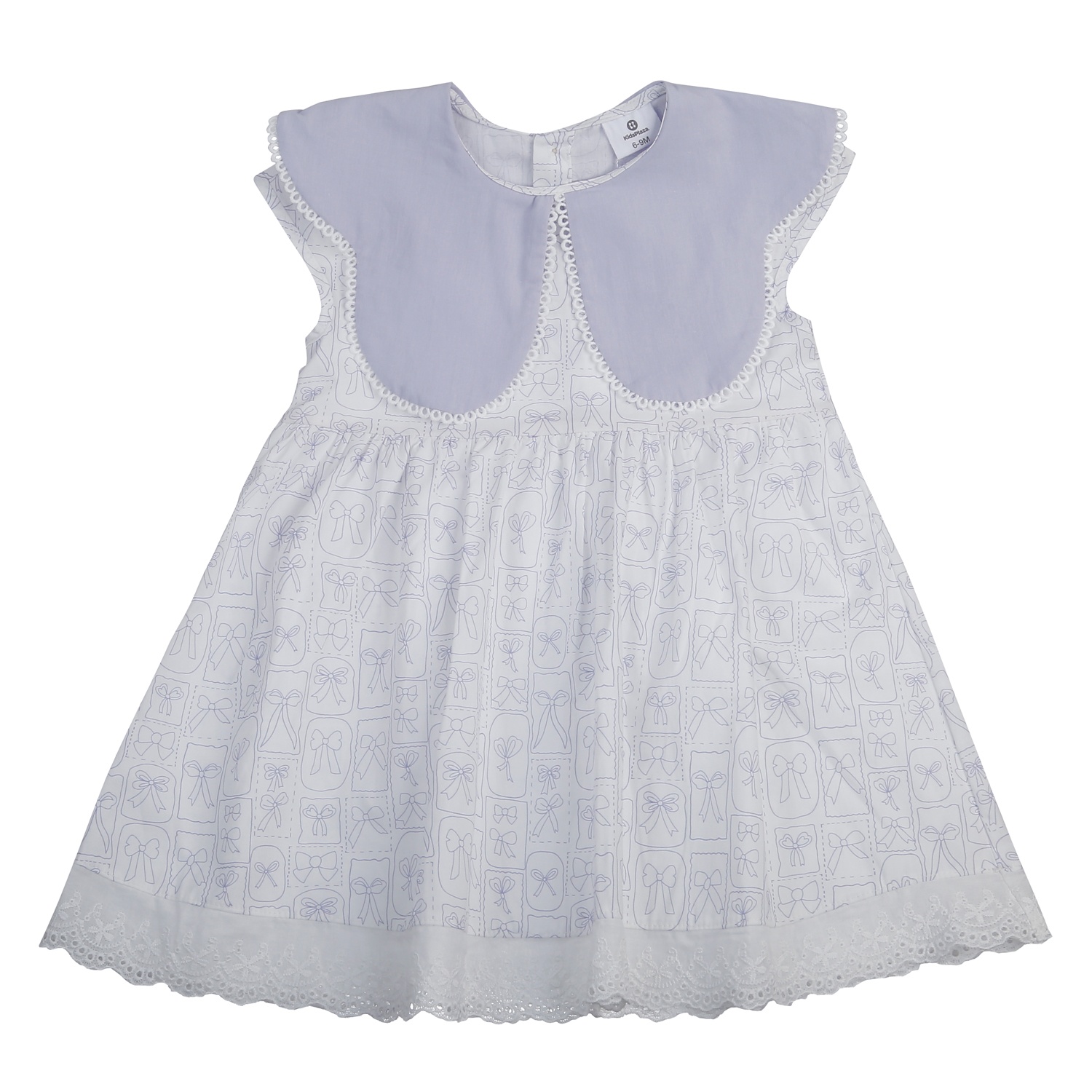 Váy cộc bé gái KidsPlaza cổ ren M25H (Xanh) 