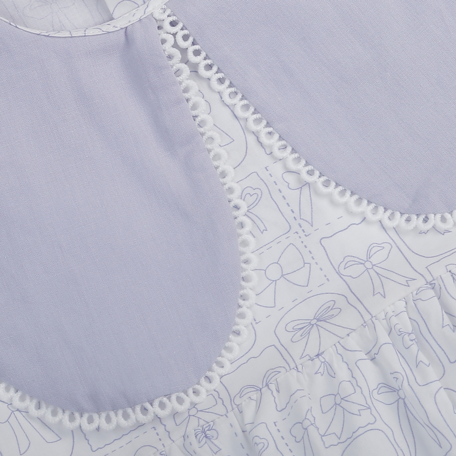 Váy cộc bé gái KidsPlaza cổ ren M25H (Xanh) 