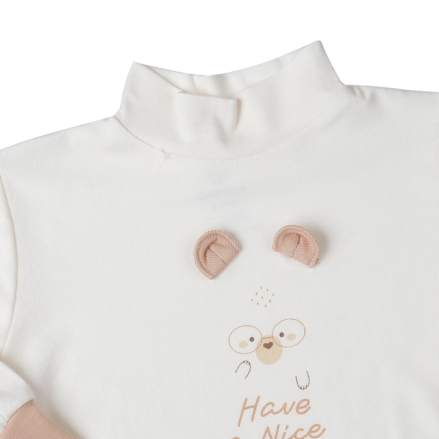 Áo cổ 3 phân KidsPlaza Otis ND25T (Be) hình 2