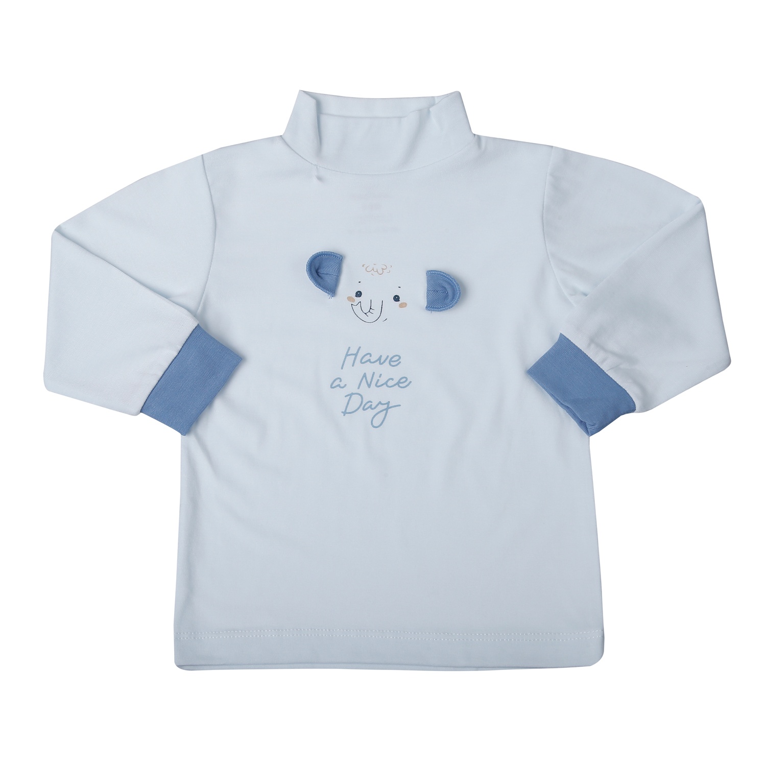 Áo cổ 3 phân KidsPlaza Otis ND25T (Xanh nhạt) hình 1