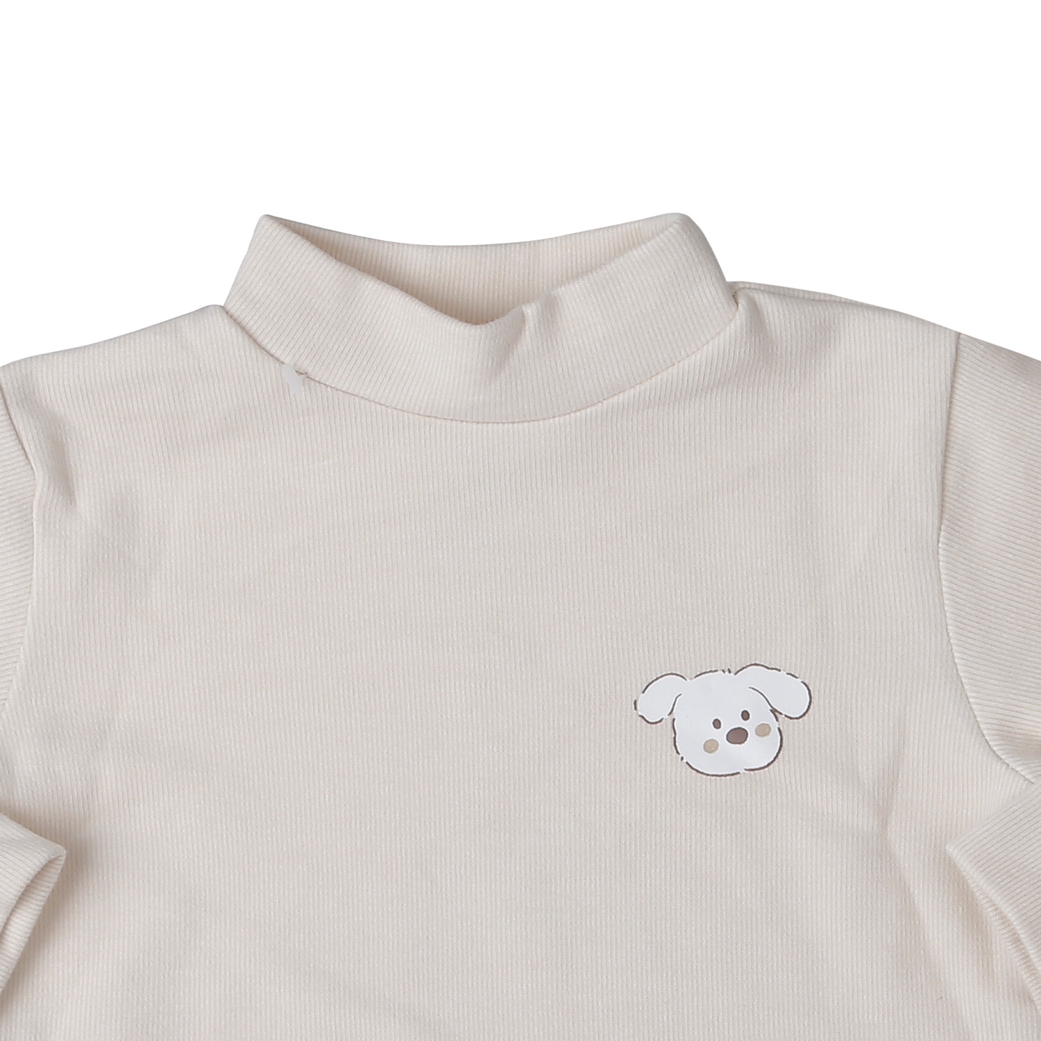 Áo có cổ 3 phân KidsPlaza nhung ND25D (Be)  hình 2