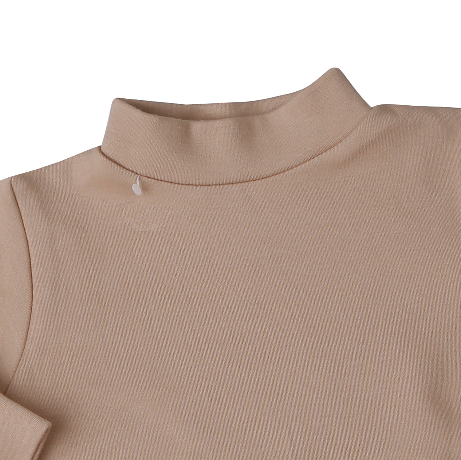 Áo có cổ 3 phân KidsPlaza nhung ND25D (Nâu)