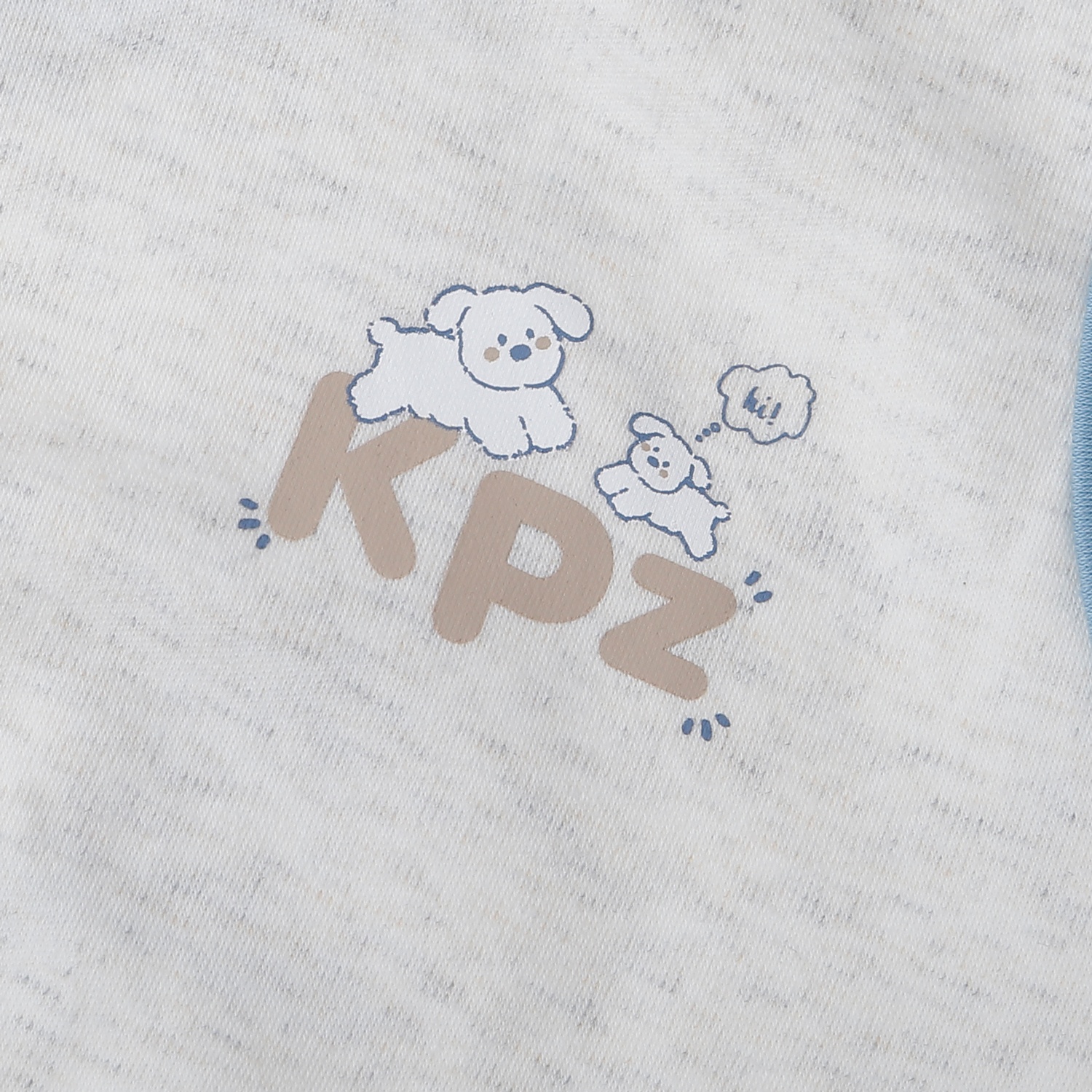 Áo gile cài lệch cho bé KidsPlaza ND25D (Ghi xanh) 