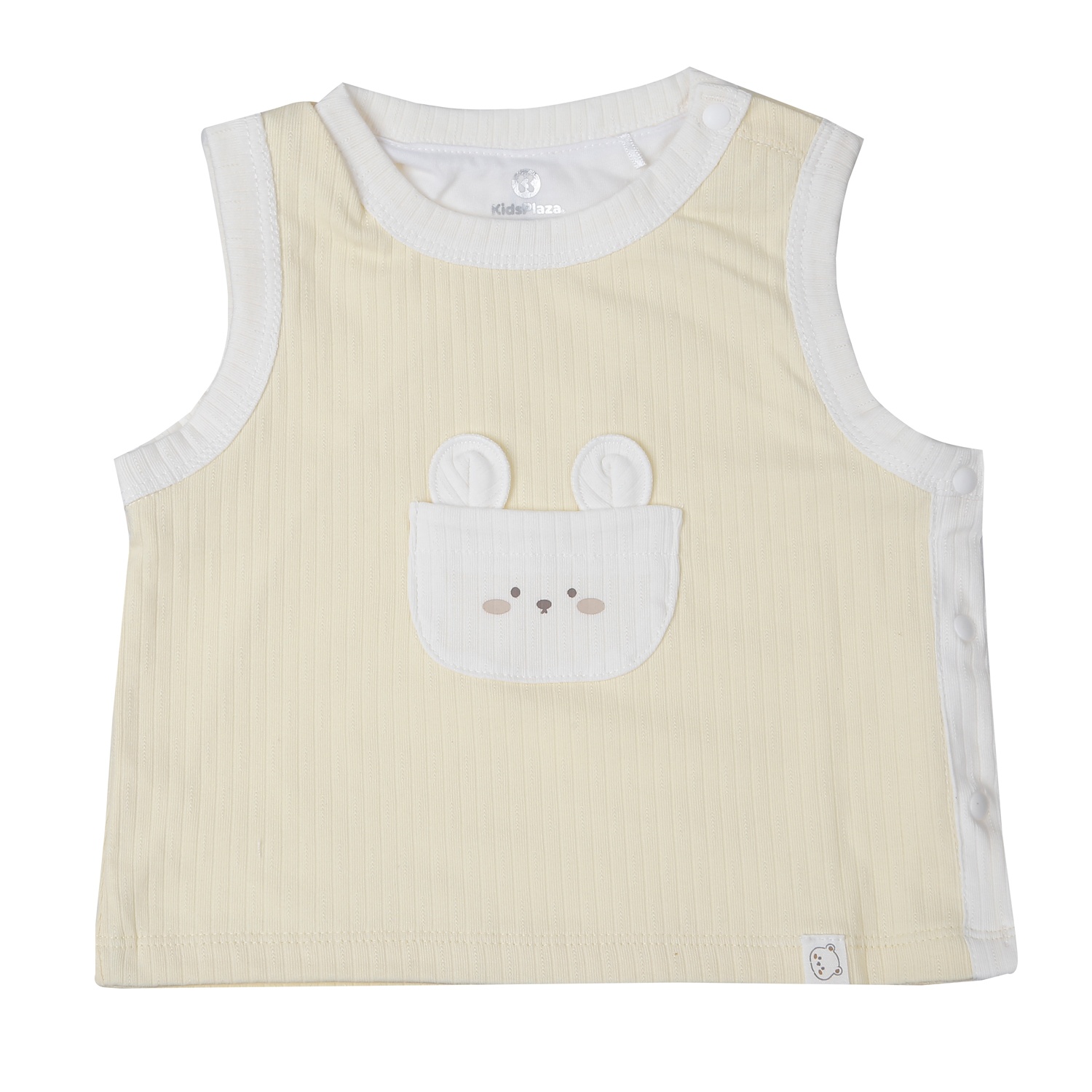 Áo Gile KidsPlaza kẻ tăm ND25D (Vàng)