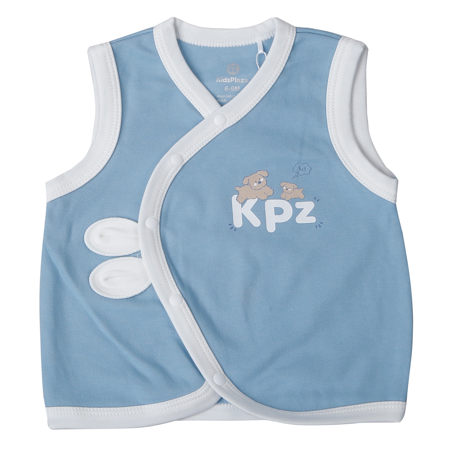 Áo gile cài lệch bé trai KidsPlaza ND25D (Xanh)