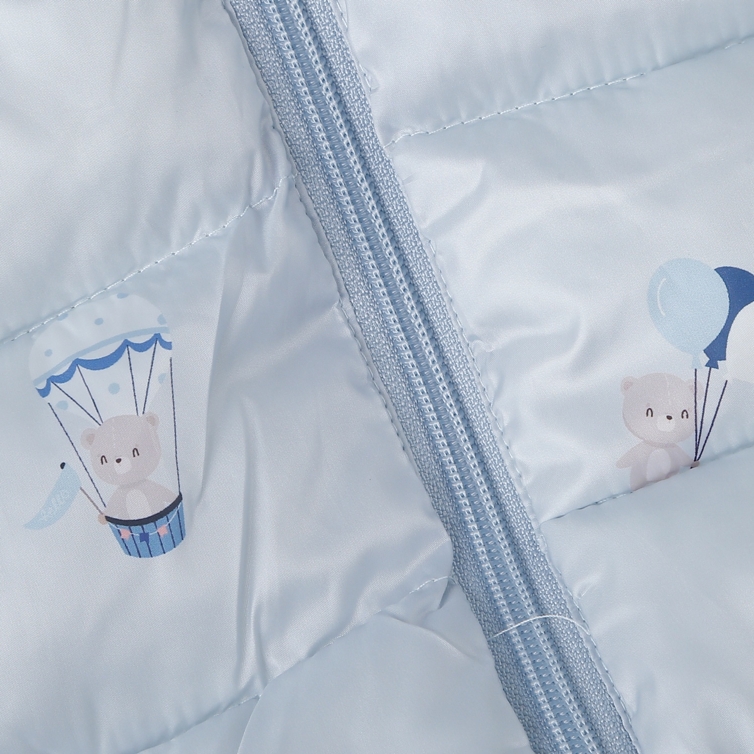 Áo khoác bé trai KidsPlaza in khinh khí cầu 25K (Xanh)