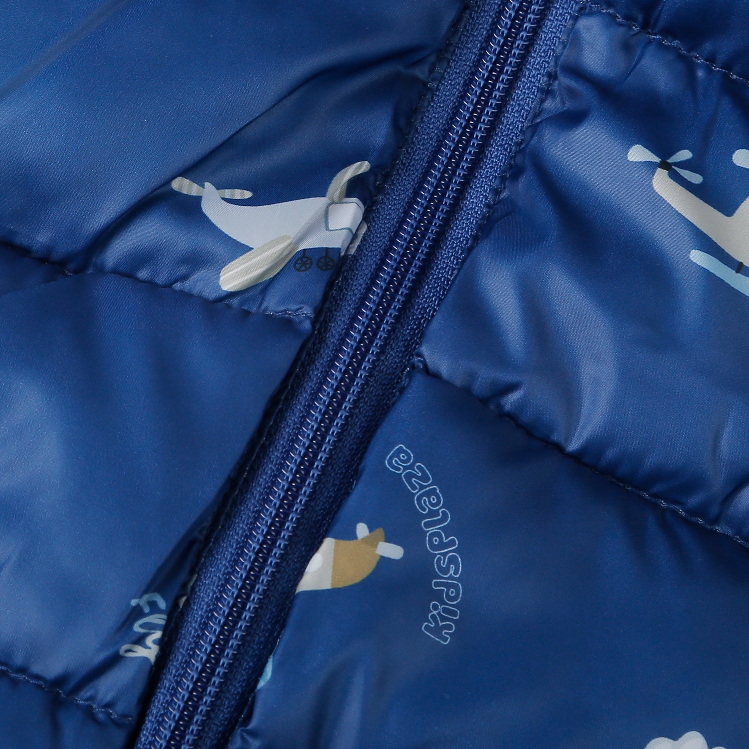 Áo khoác bé trai KidsPlaza in máy bay 25K (Xanh than)