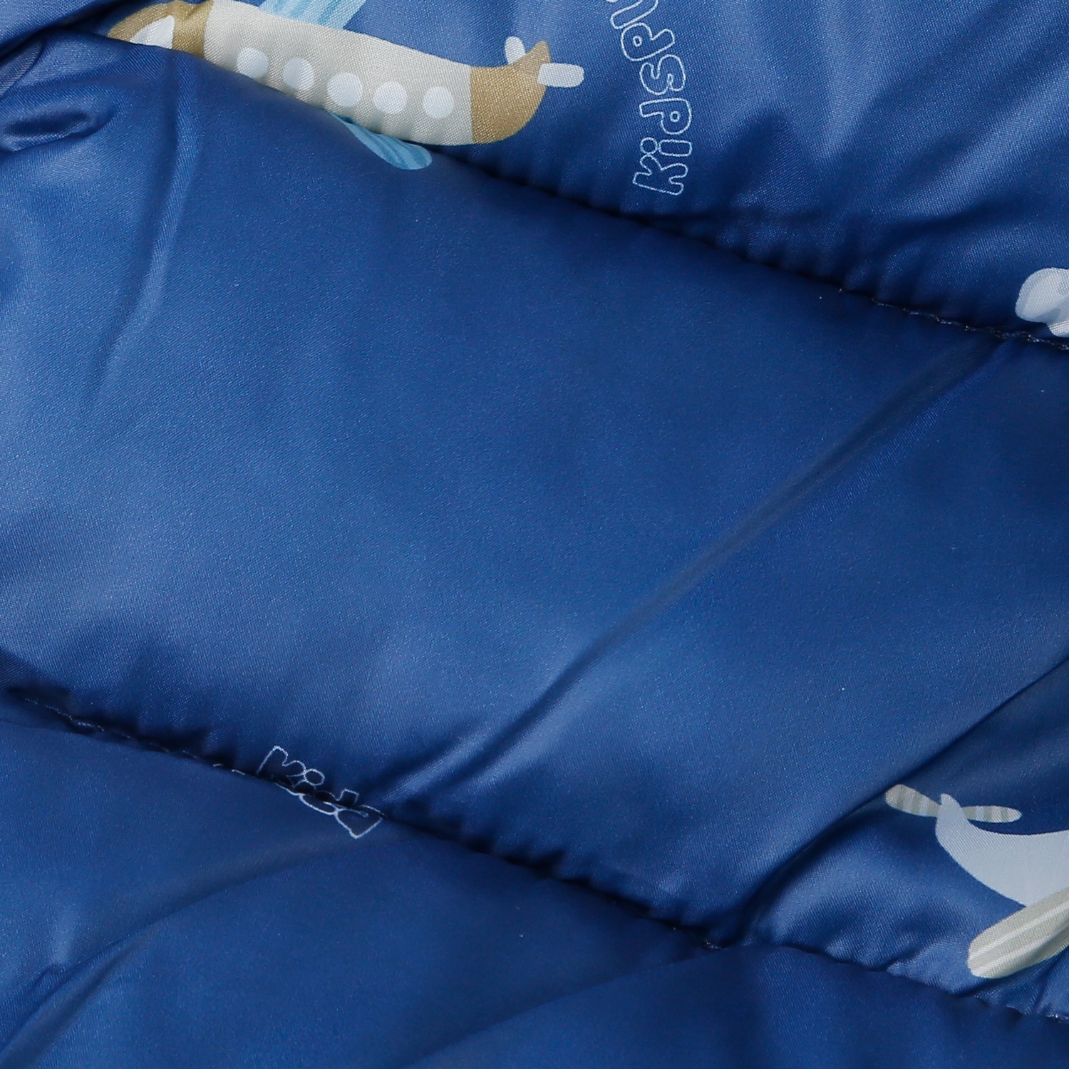 Áo khoác bé trai KidsPlaza in máy bay 25K (Xanh than)