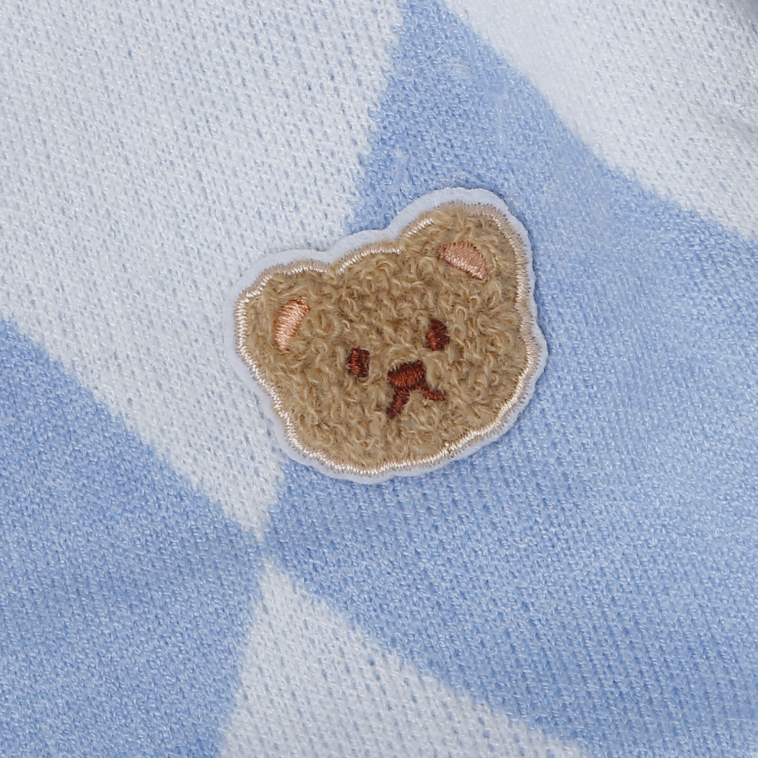 Áo len cho bé Mamago basic cài cúc Thoi 25M-A02 (Xanh)