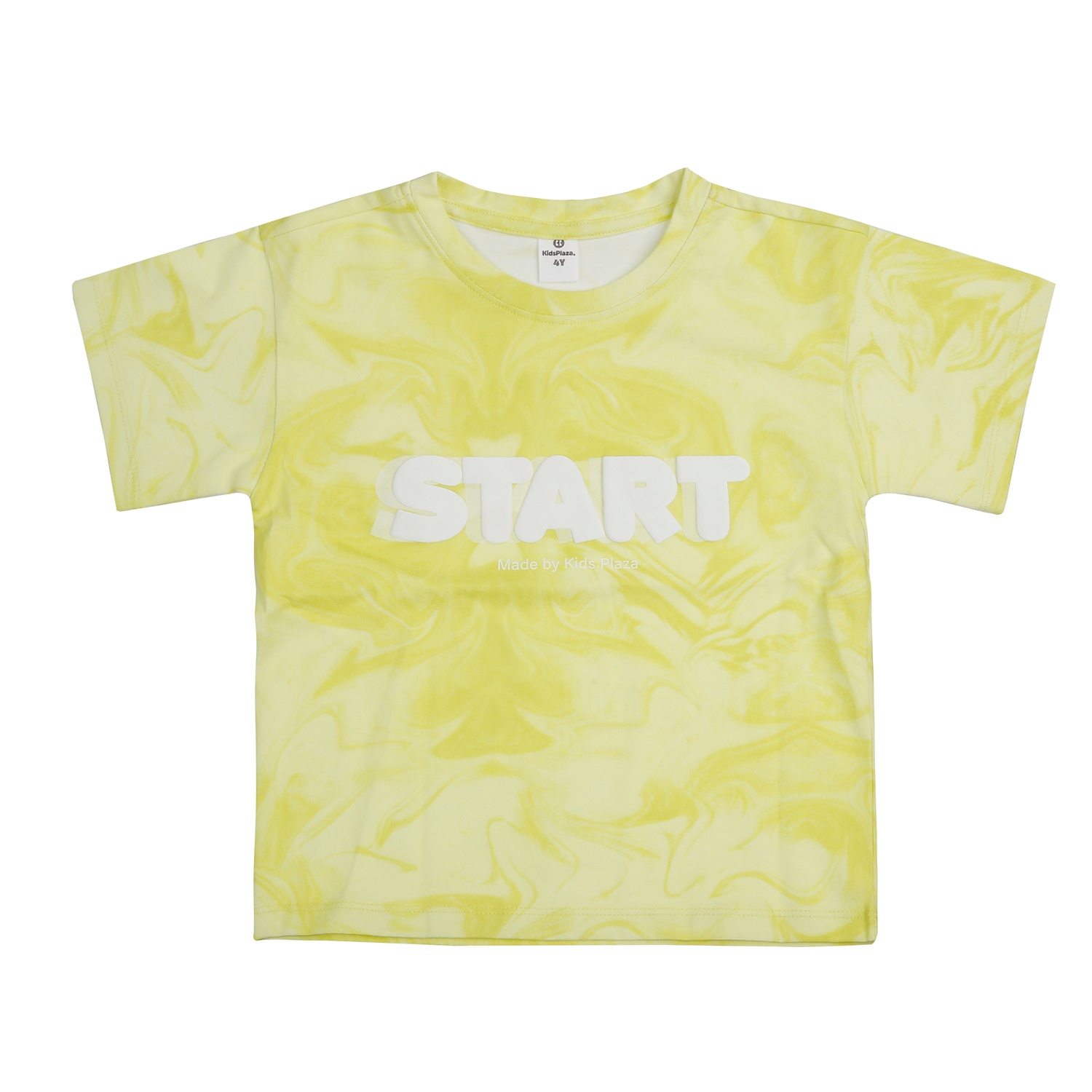 Bộ cộc bé trai KidsPlaza in chữ M25H (Vàng be) 