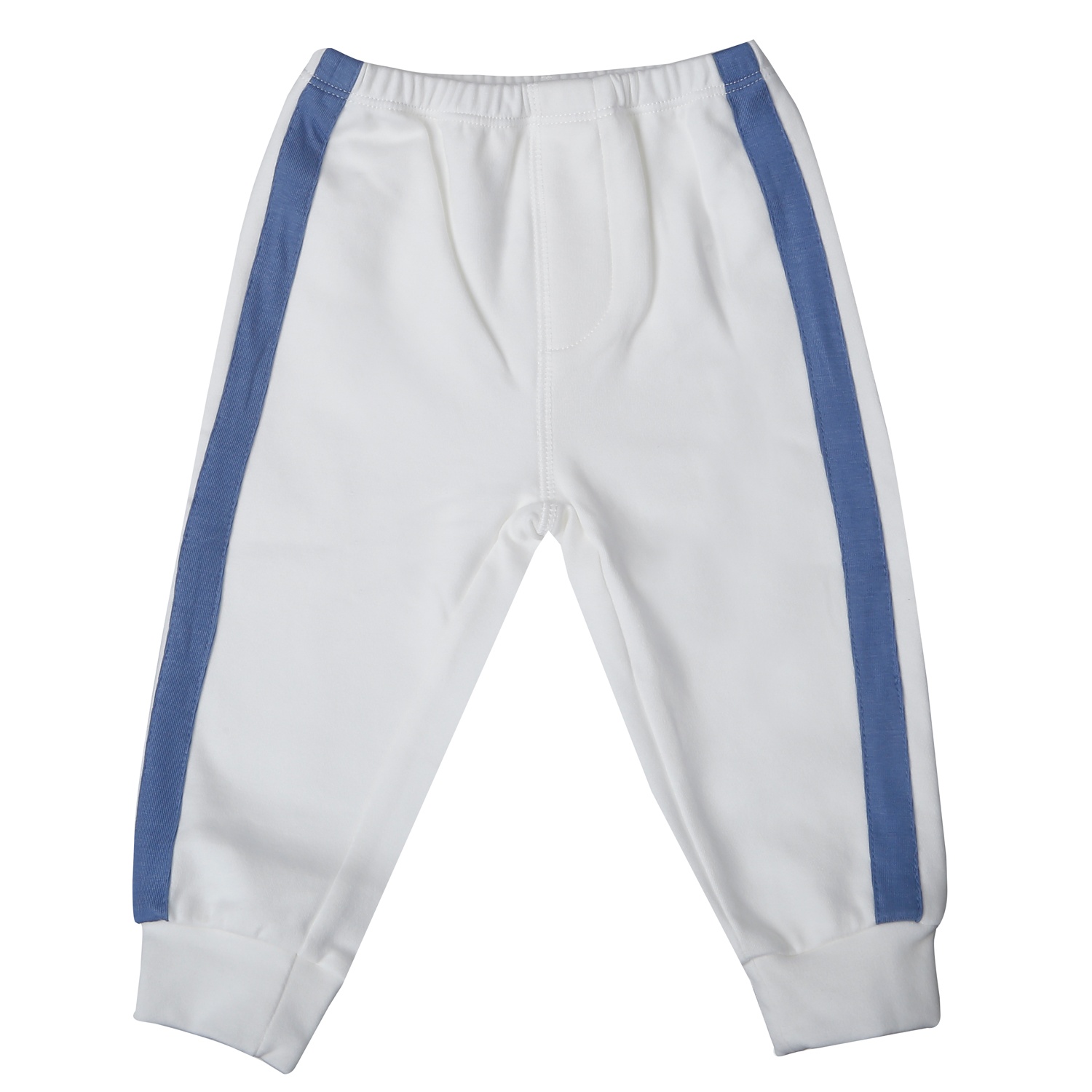 Bộ quần áo dài tay cài vai KidsPlaza in hình ND25D (Trắng)