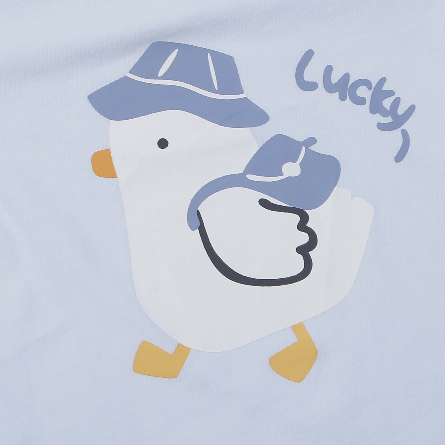 Bộ quần áo cộc bé trai Kidsplaza in duck BA25H (Xanh)