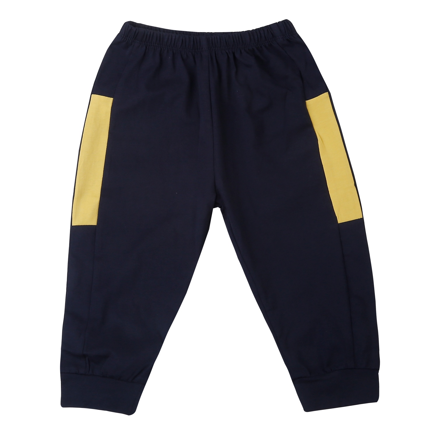 Bộ quần áo dài tay bé trai KidsPlaza cotton in basketball M25T (Vàng)