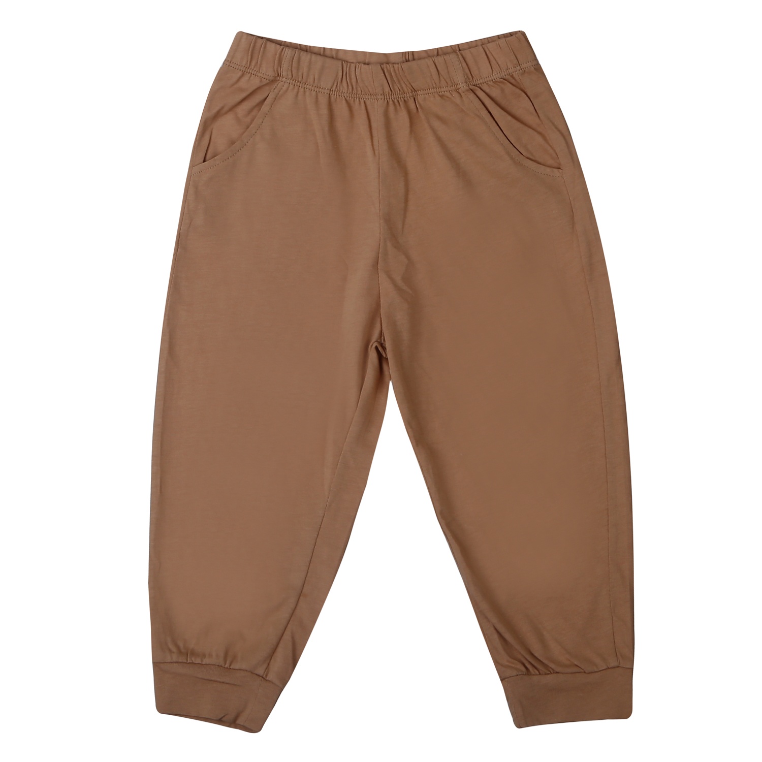 Bộ quần áo dài tay bé trai KidsPlaza in hươu HN25T (Nâu be)