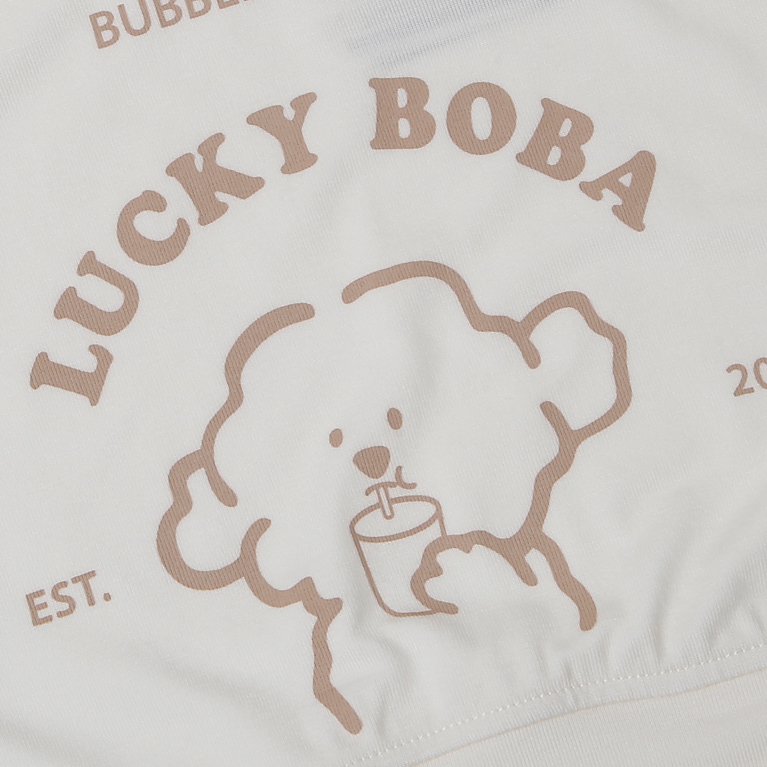 Bộ quần áo dài tay bé trai KidsPlaza Otis in cún ND25T (Nâu be)