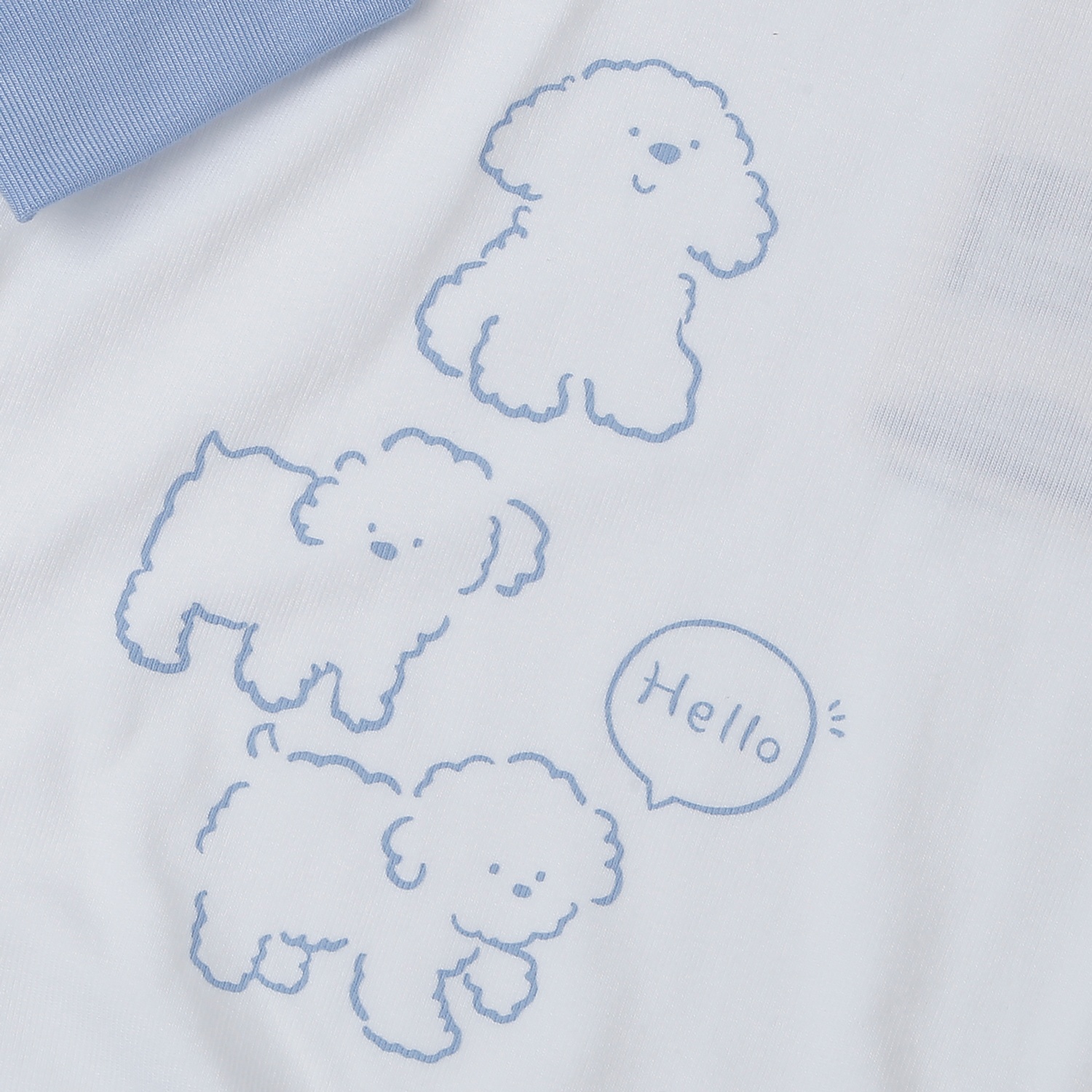 Bộ quần áo dài tay bé trai KidsPlaza Otis in cún ND25T (Xanh dương)