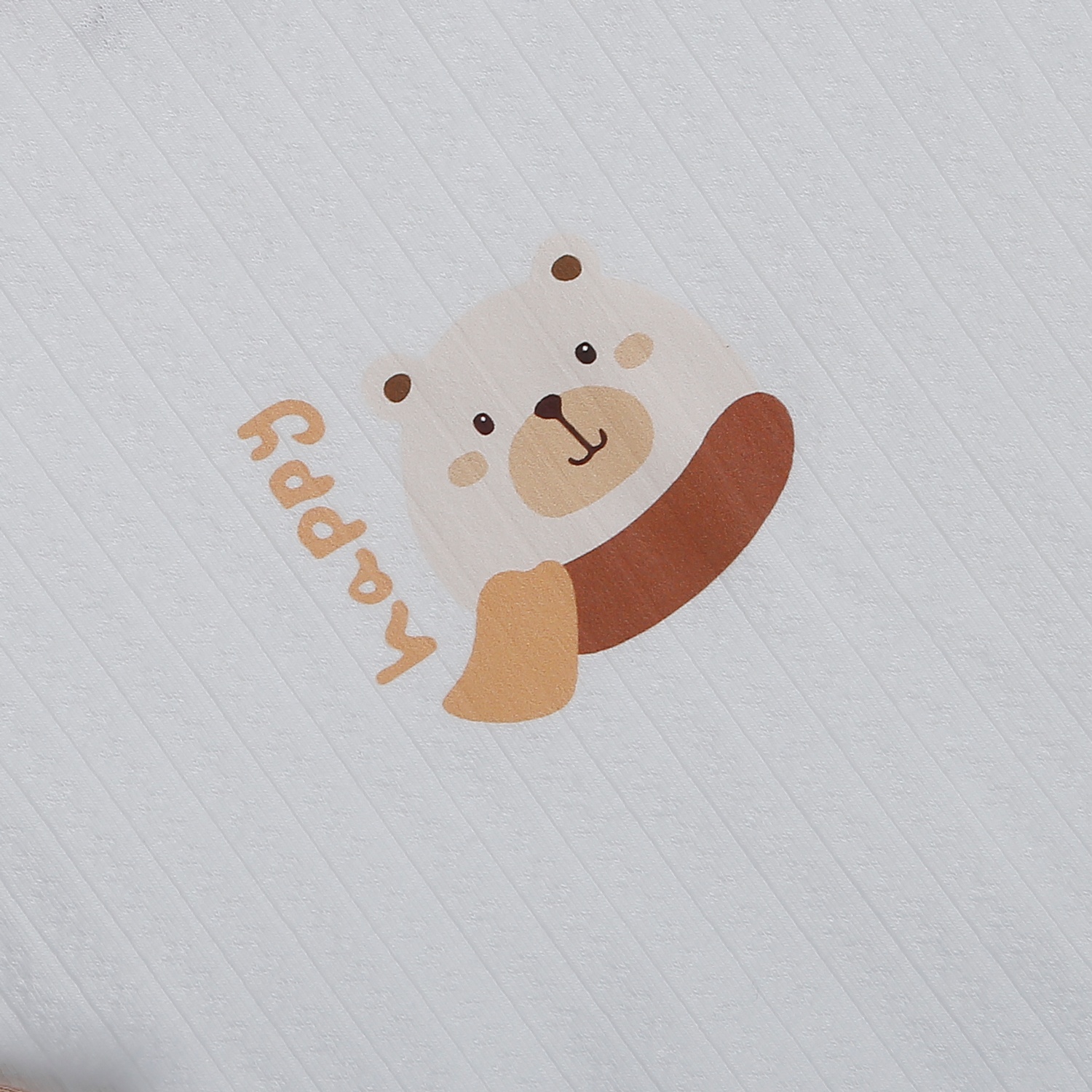 Bộ quần áo dài tay bé trai KidsPlaza rayon in happy M25T (Nâu)