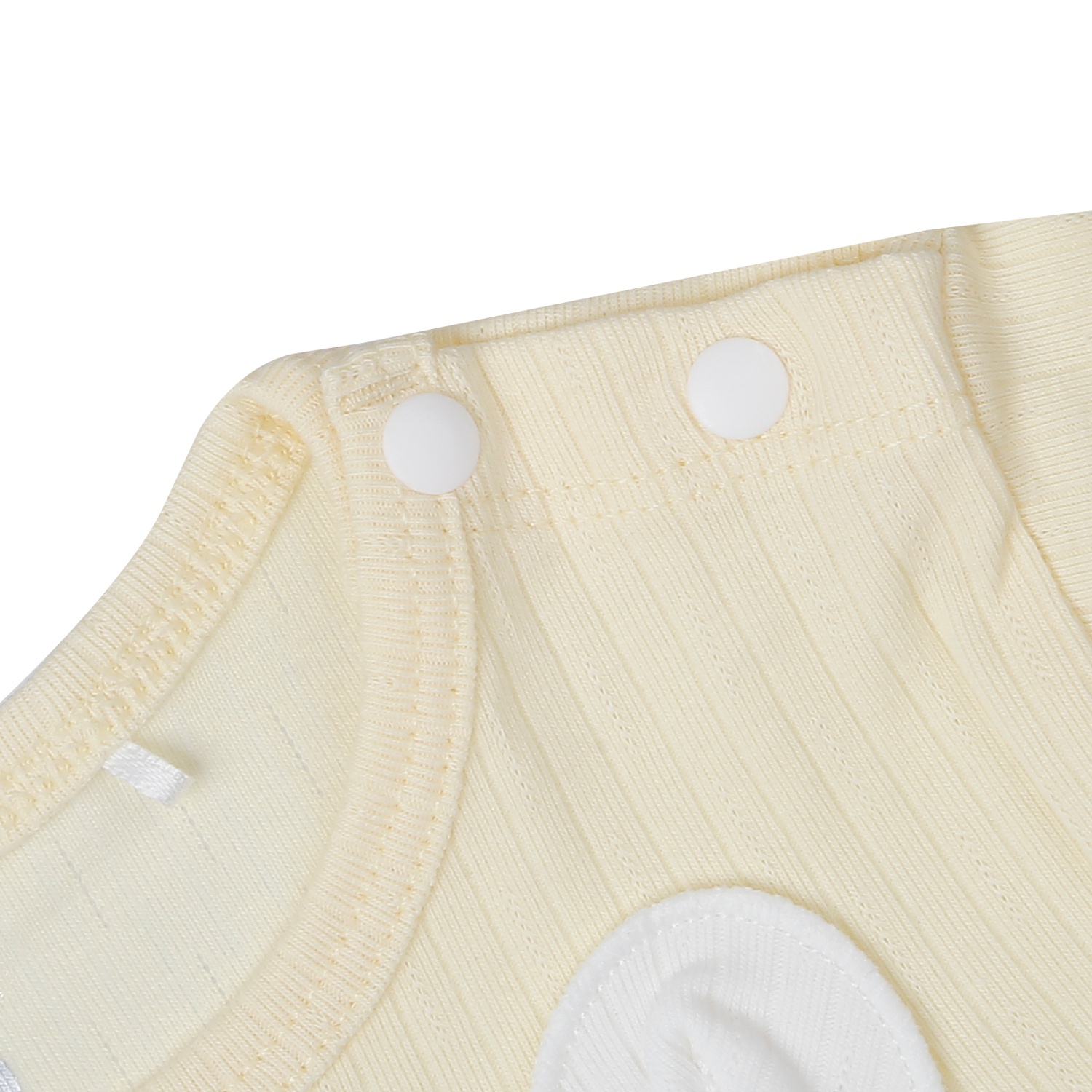 Bộ quần áo dài tay cài vai KidsPlaza kẻ tăm ND25T (Vàng) 