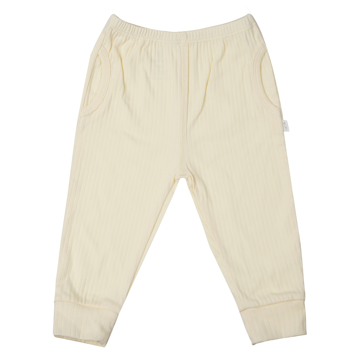 Bộ quần áo dài tay cài vai KidsPlaza kẻ tăm ND25T (Vàng) 