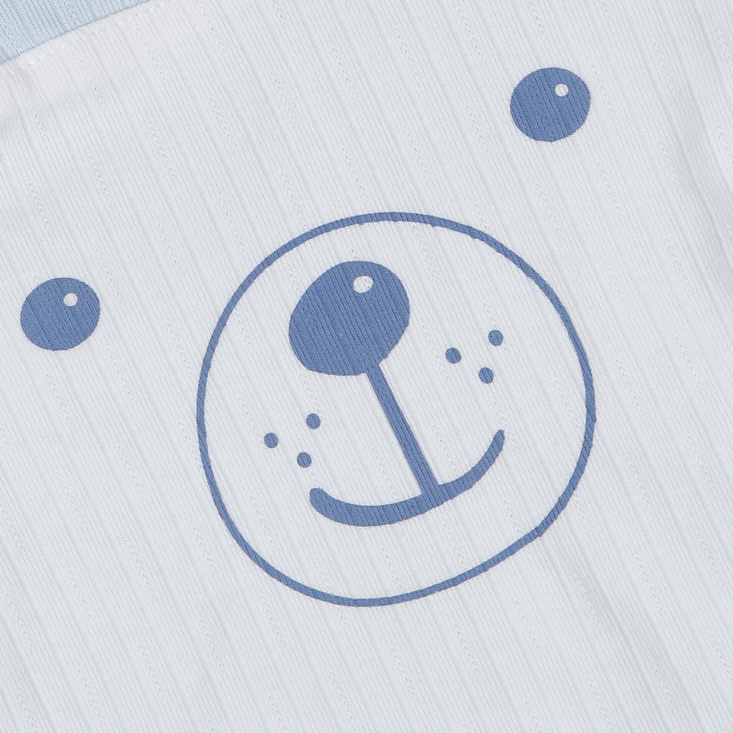 Bộ quần áo dài tay cài vai KidsPlaza kẻ tăm ND25T (Xanh) 