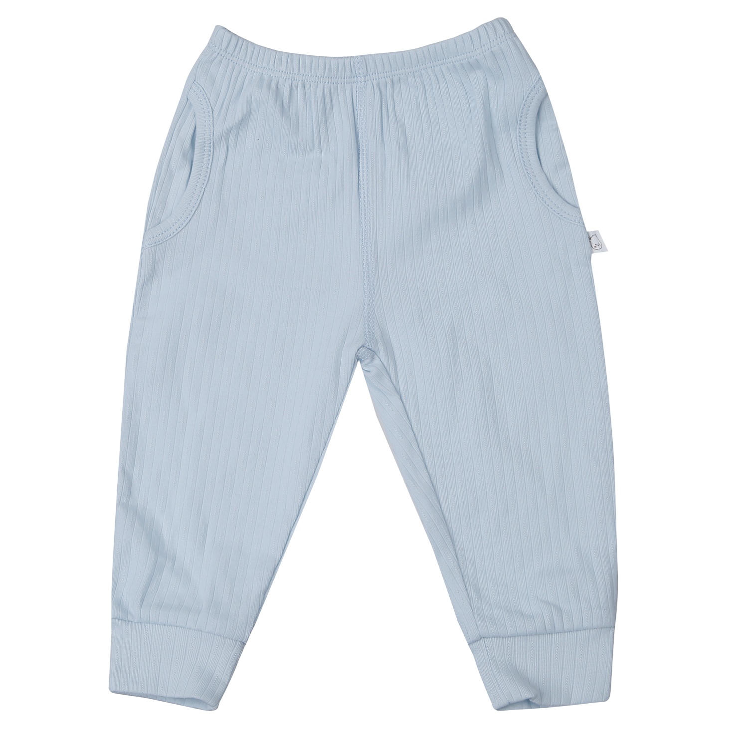 Bộ quần áo dài tay cài vai KidsPlaza kẻ tăm ND25T (Xanh) 