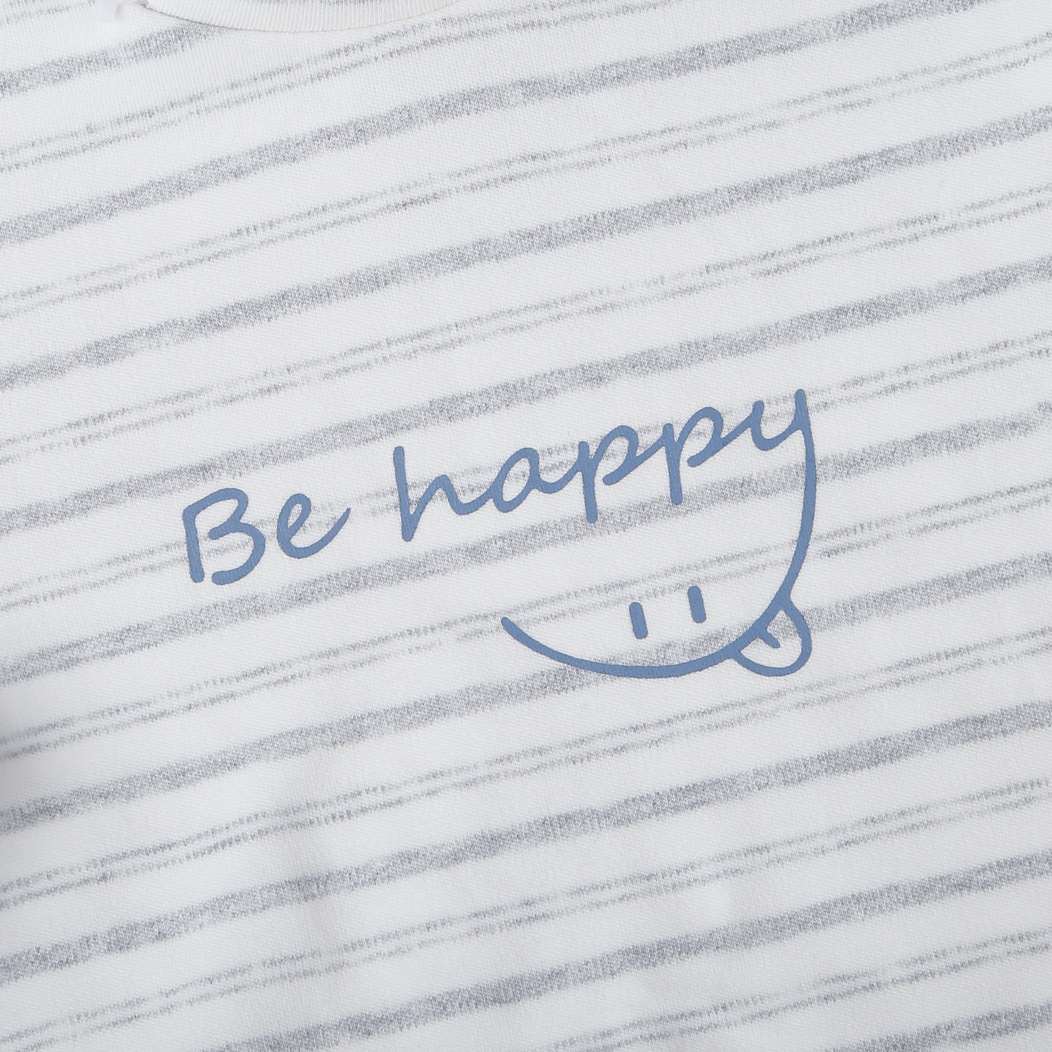 Bộ quần áo dài tay có cổ 3 phân bé trai KidsPlaza nhung ND25D (Ghi) 