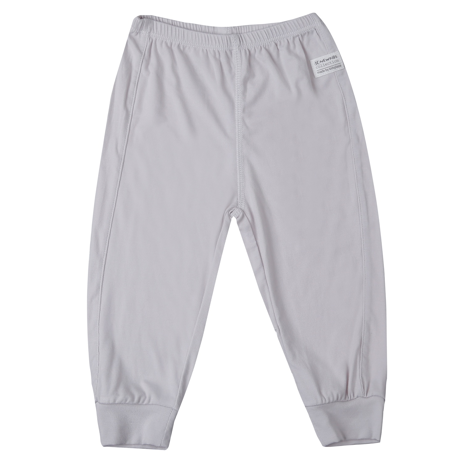 Bộ quần áo dài tay KidsPlaza Otis cổ 3 phân in gấu ND25T (Trắng ghi)