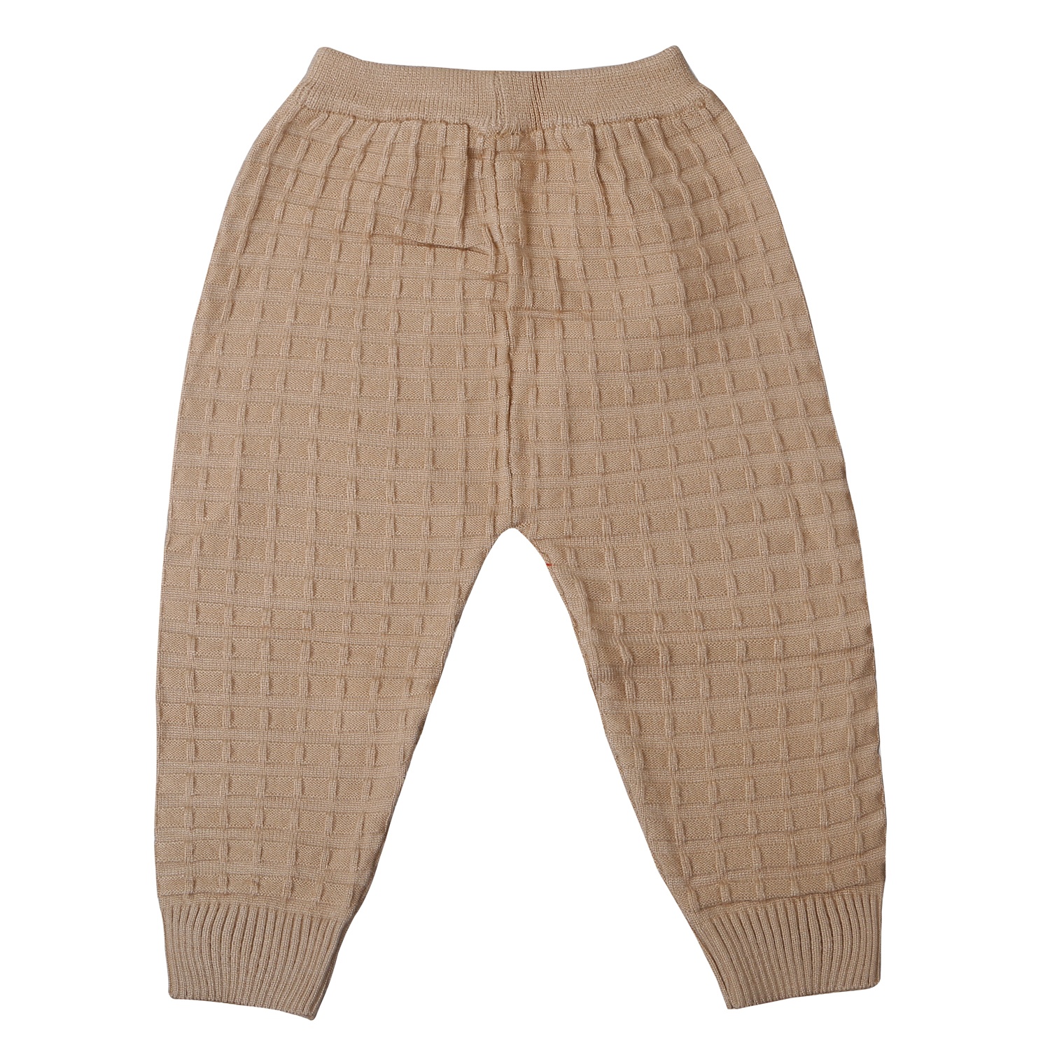 Bộ quần áo len cho bé trai Mamago hình gấu 25M-QA01 (Nâu)