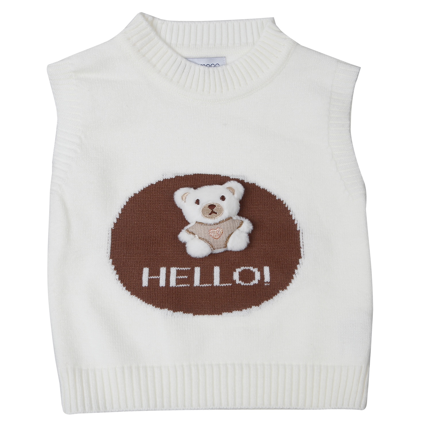 Gile len bé trai Mamago chui in Gấu Hello 25M-G06 (Trắng)