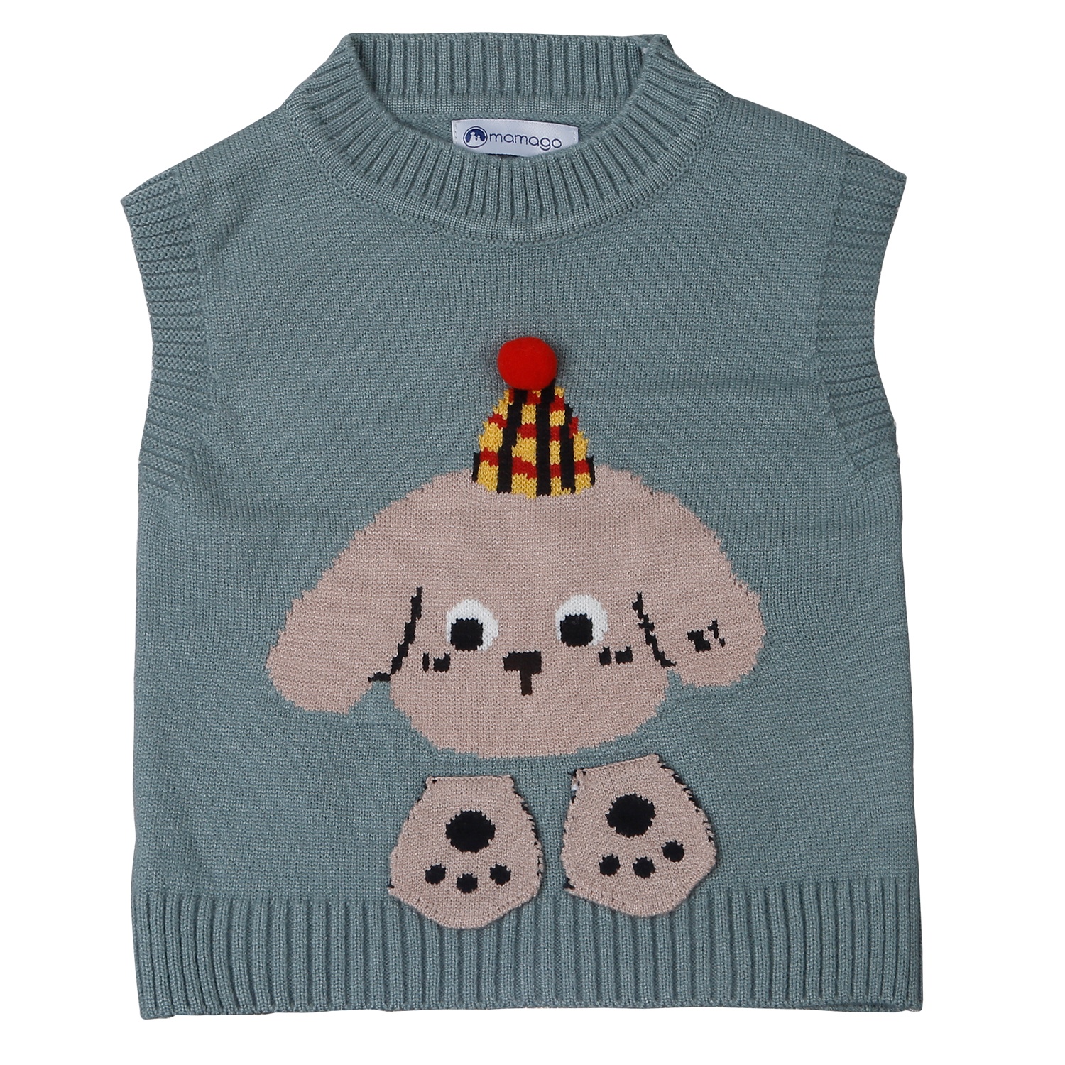 Gile len bé trai Mamago in cún cute 25M-G05 (Xanh)