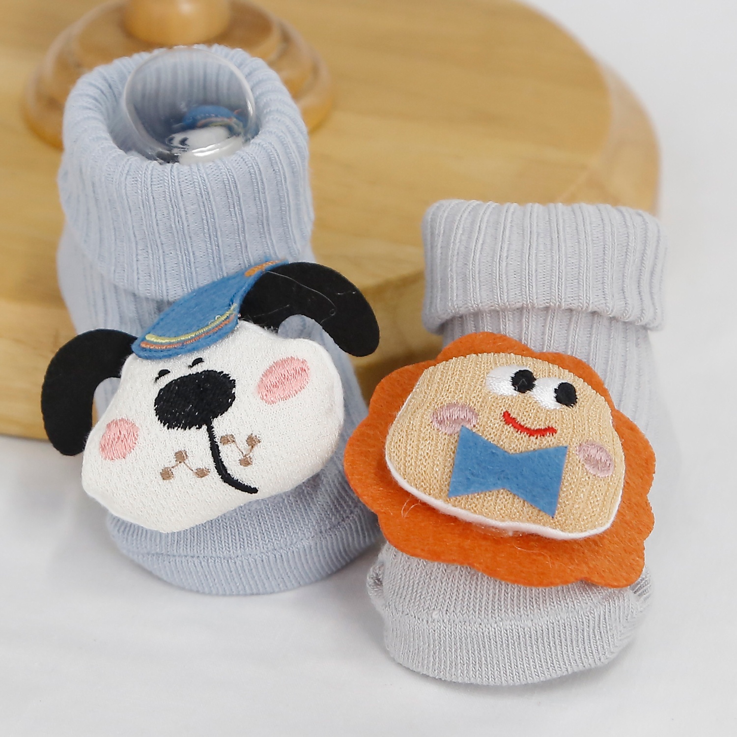 Set 2 tất bé trai in hình dễ thương AC22 hình 4