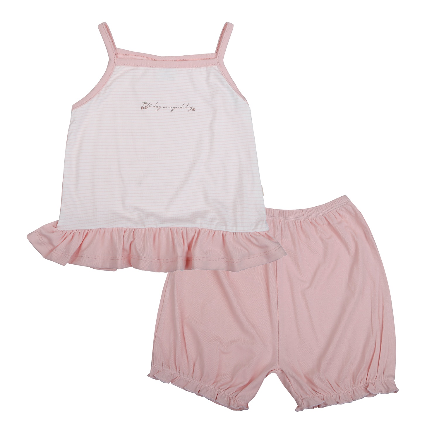 Bộ 2 dây bé gái KidsPlaza BBSTYLE ND26H (Hồng) hình 1