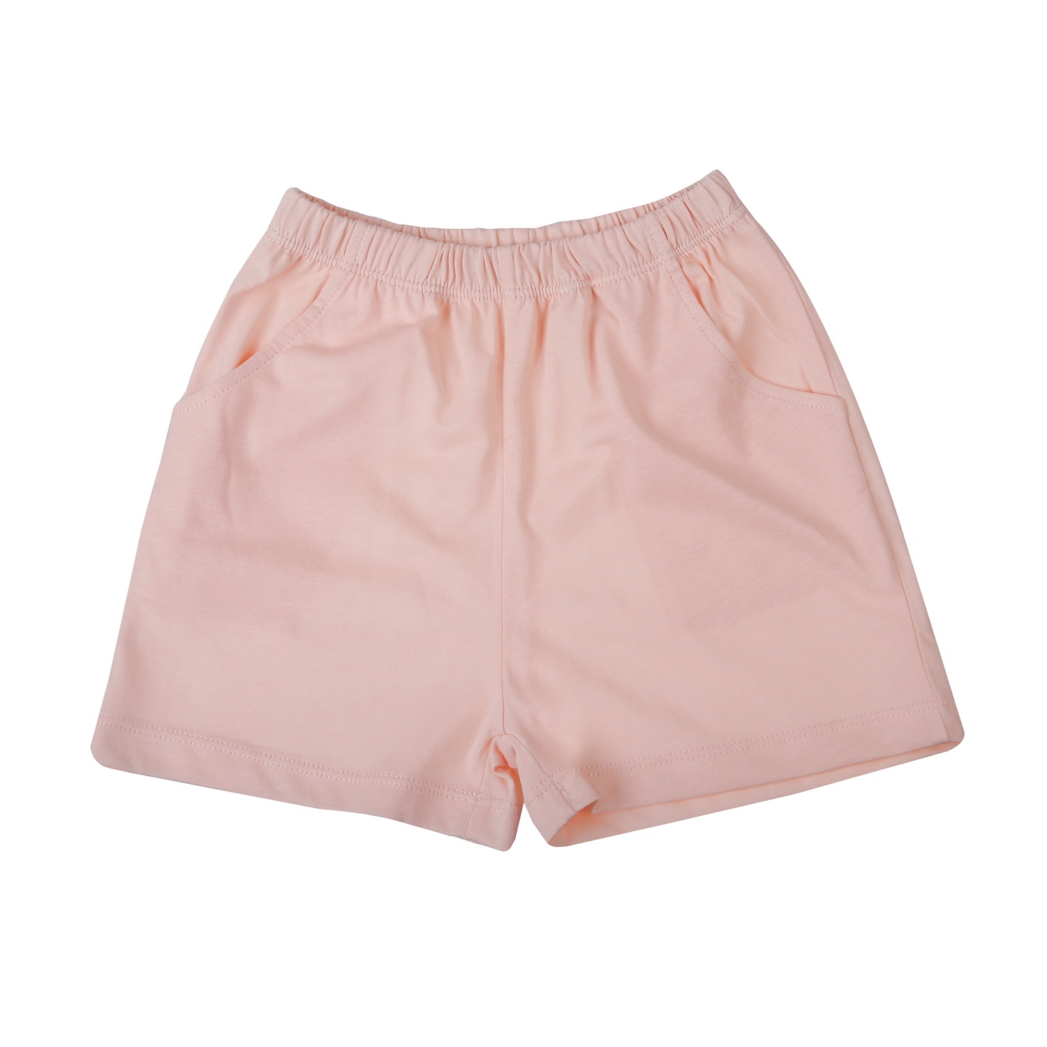 Bộ quần áo cộc tay bé gái KidsPlaza in hey cute HN26H (Trắng hồng)  hình 4