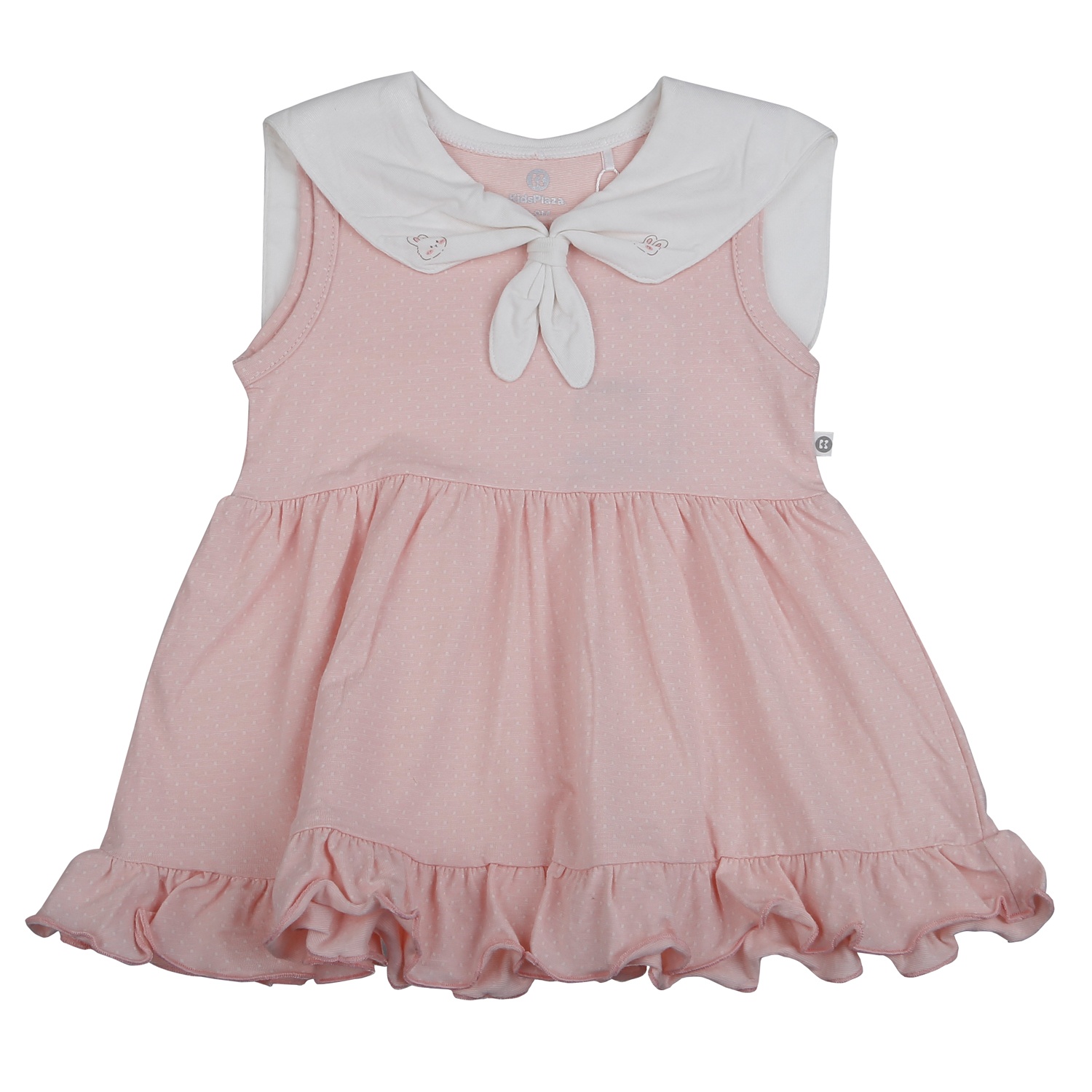 Váy ba lỗ bé gái KidsPlaza Klove1 ND25H (Trắng hồng) hình 1