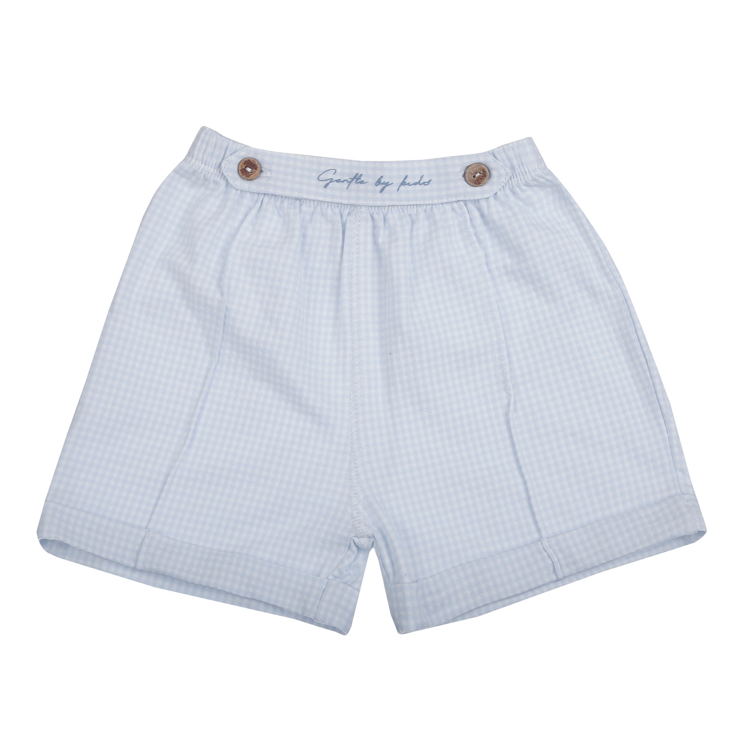 Bộ quần áo cộc tay bé trai KidsPlaza Gentle ND26H (Trắng Xanh) hình 4