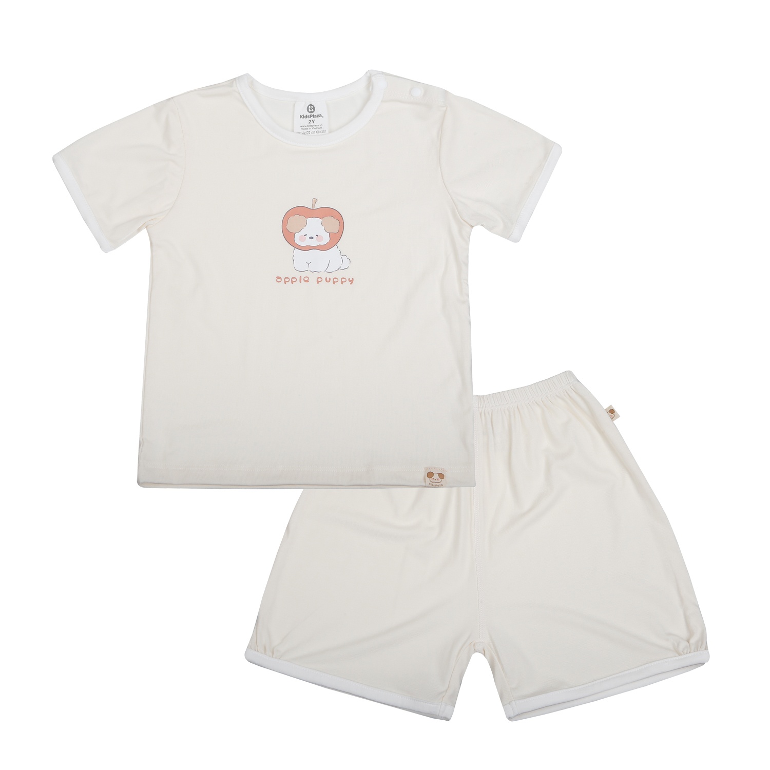 Bộ quần áo cộc tay KidsPlaza BBSTYLE ND26H (Be) hình 1