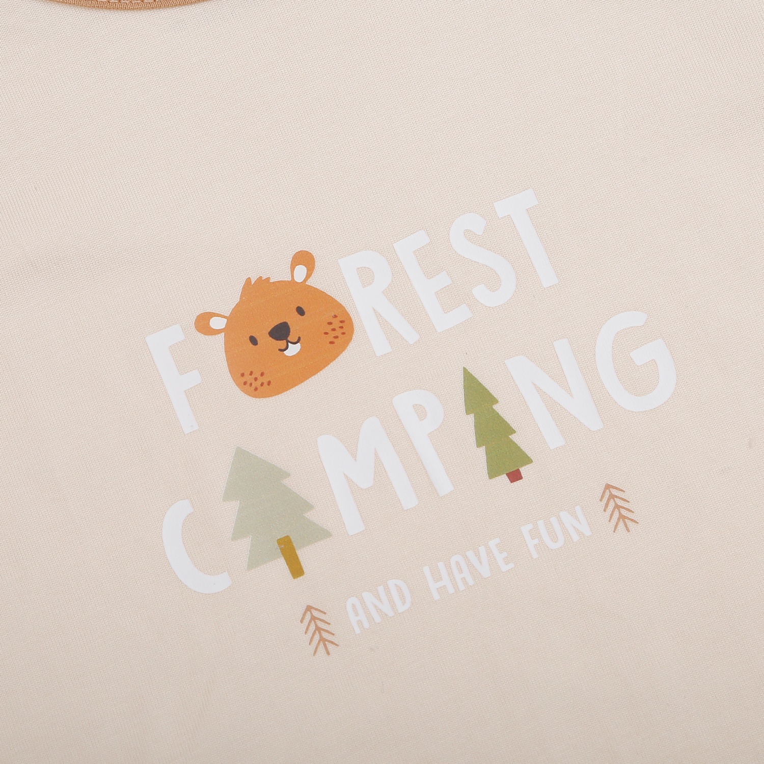 Bộ cộc tay bé trai KidsPlaza in camping Forest HN26H (Be nâu) hình 3