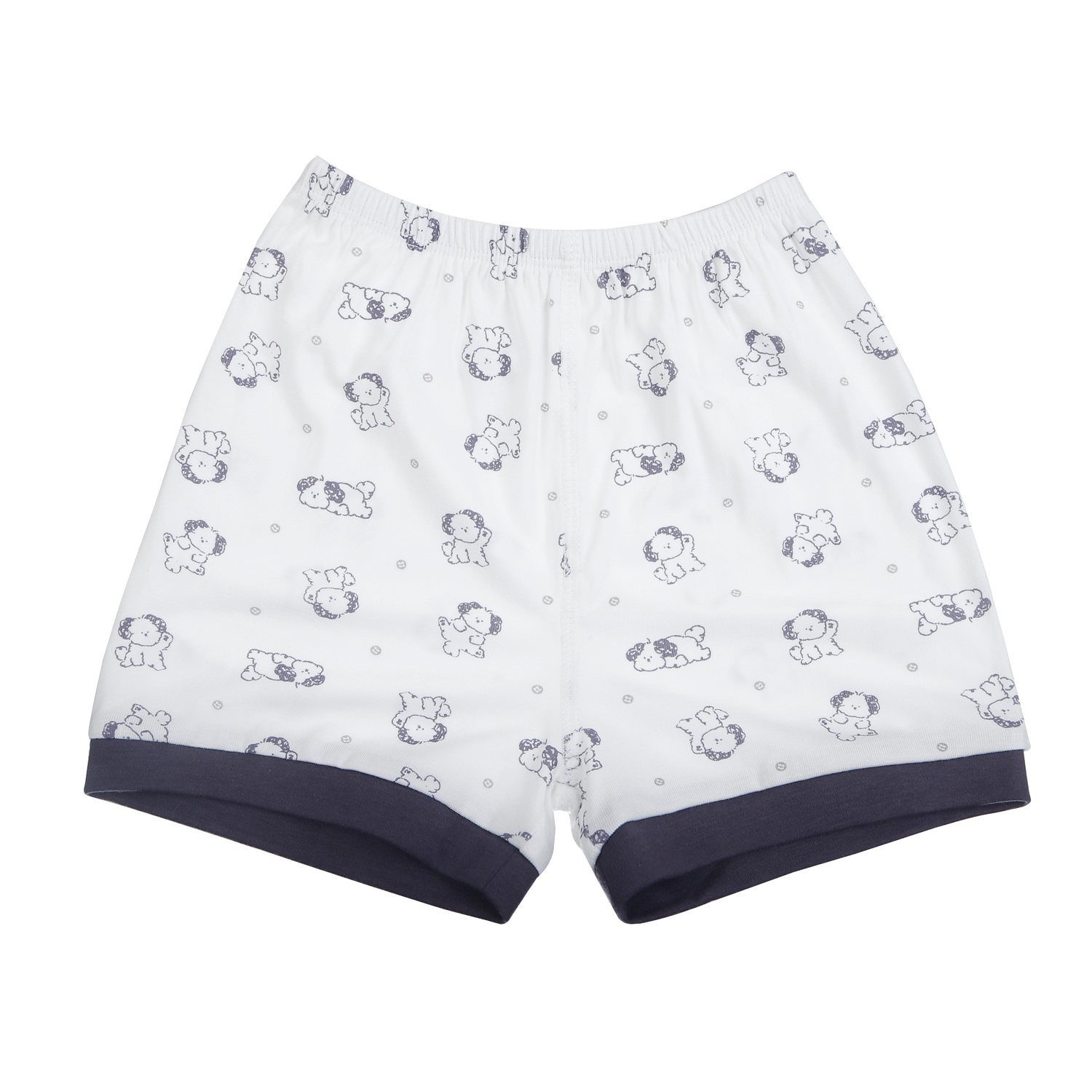 Bộ ba lỗ bé trai KidsPlaza Ang in trần ND26H (Trắng) hình 4