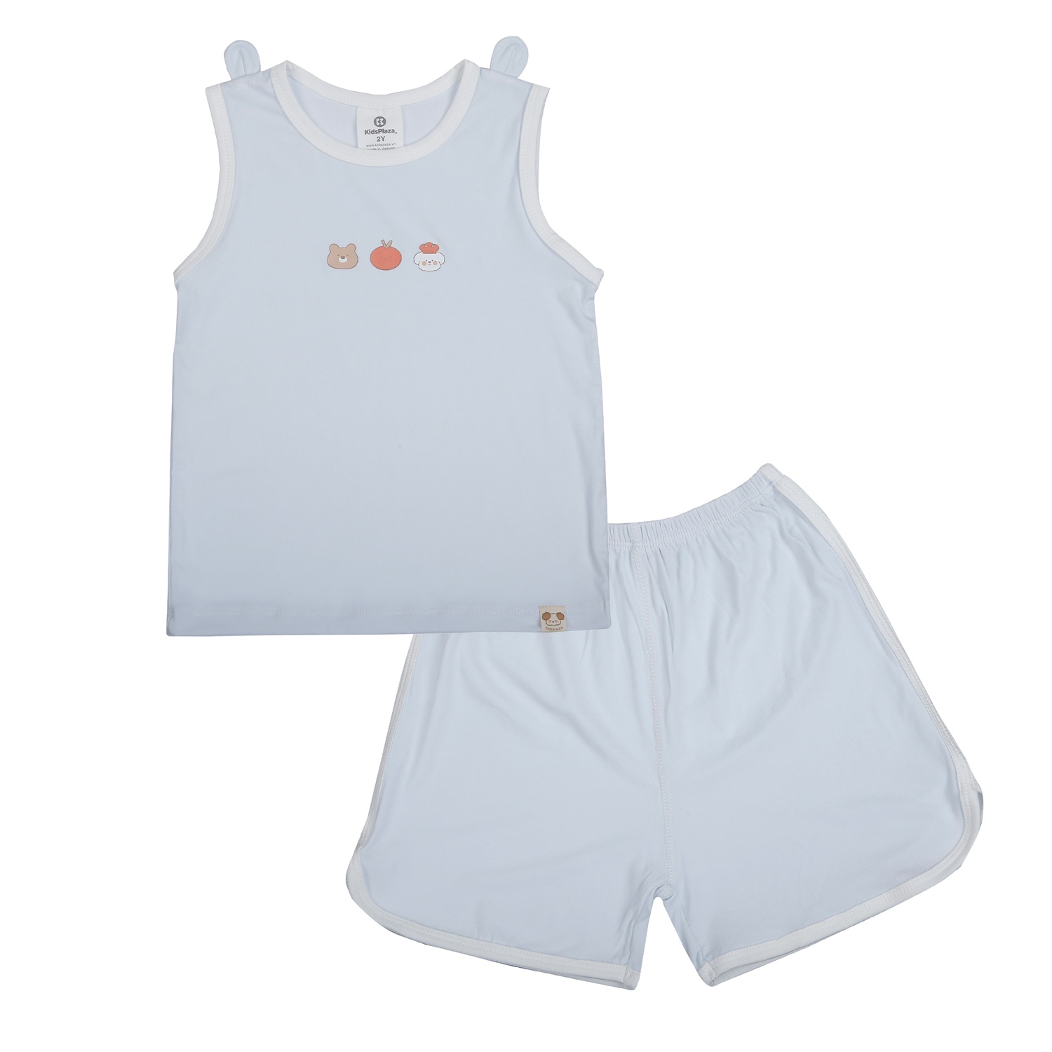 Bộ ba lỗ bé trai KidsPlaza BBSTYLE ND26H (Xanh)  hình 1