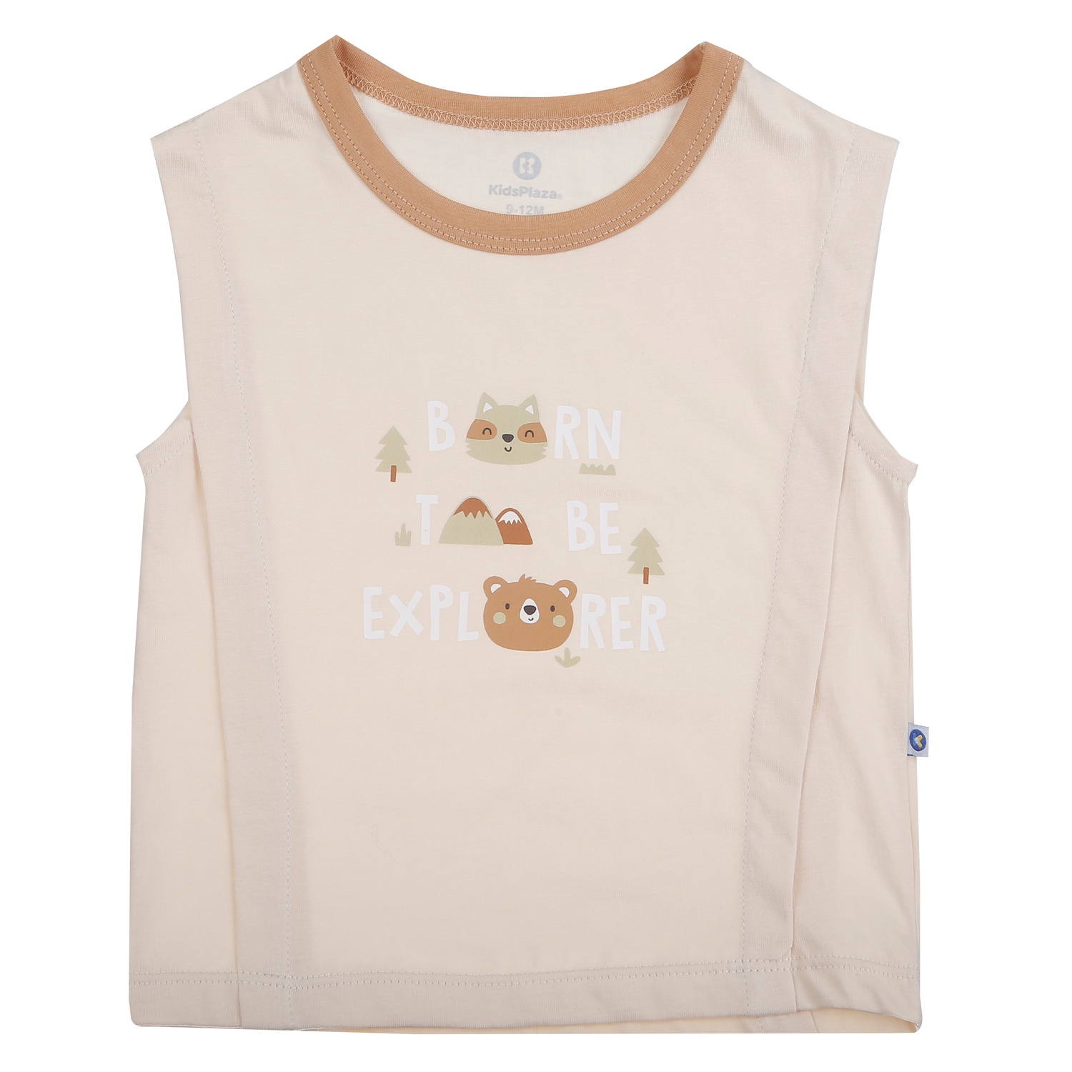 Bộ ba lỗ bé trai KidsPlaza in born Forest HN26H (Be nâu) hình 2