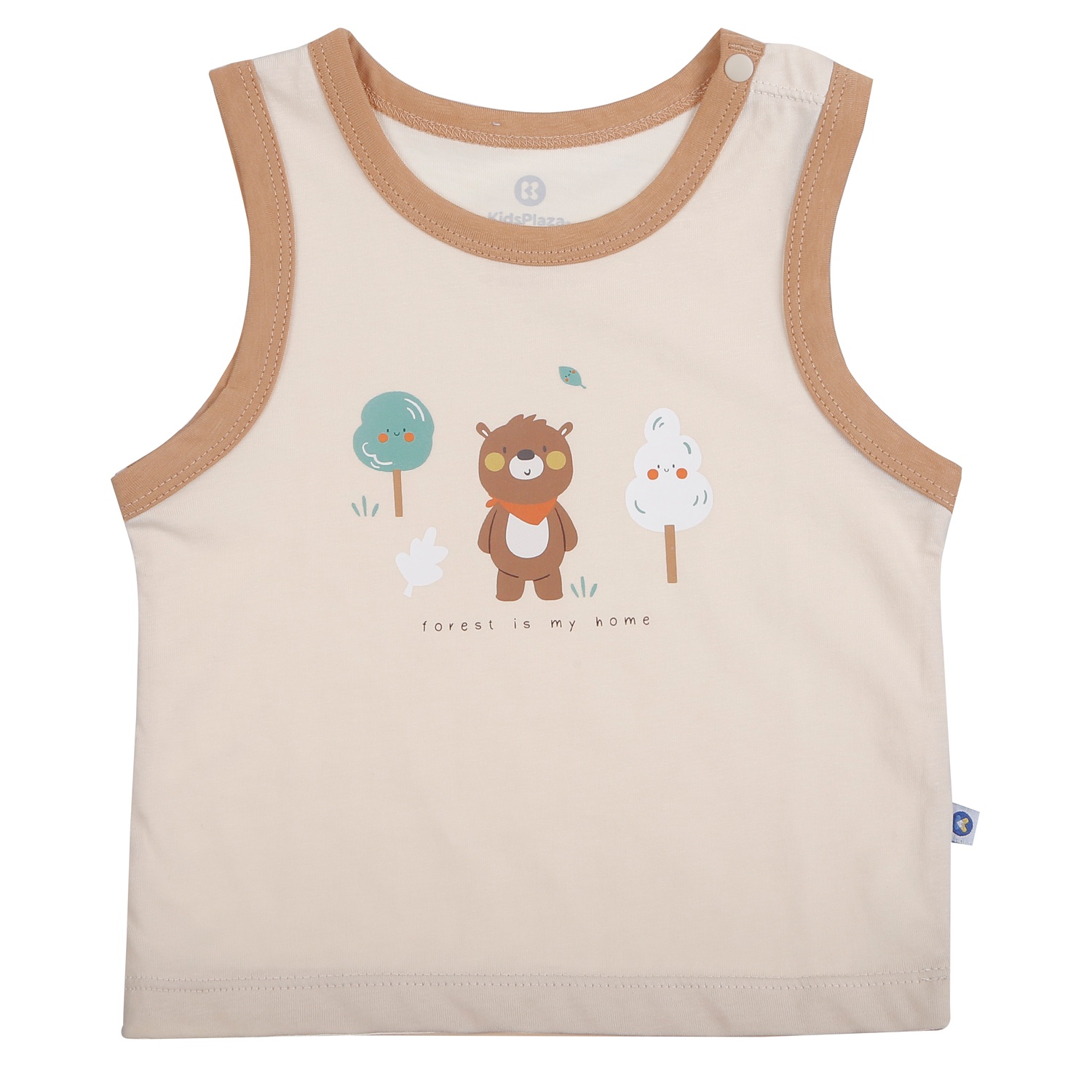 Bộ ba lỗ bé trai KidsPlaza in home Forest HN26H (Be nâu) hình 2