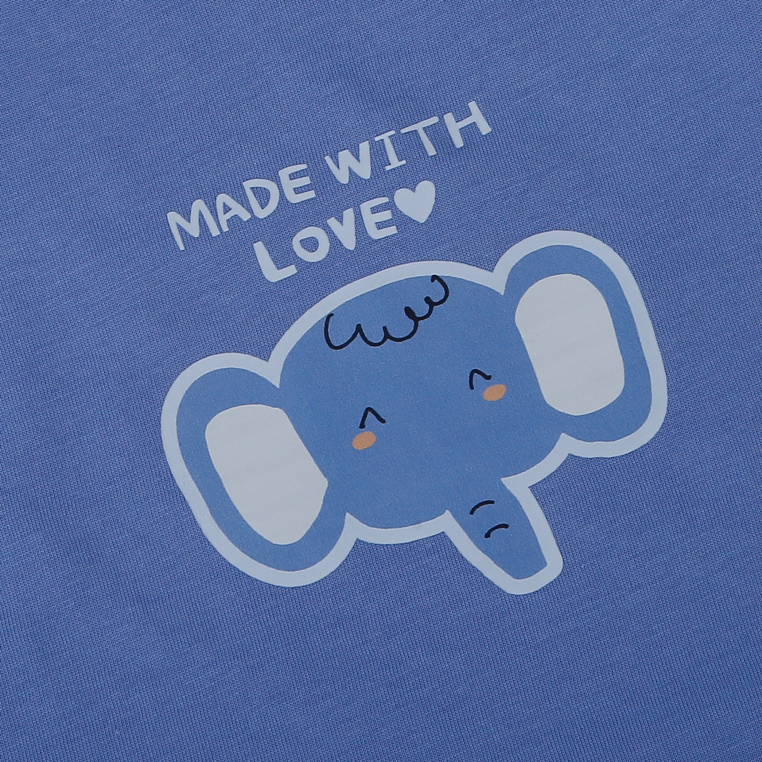 Bộ quần áo ba lỗ bé trai KidsPlaza in voi HN26H (Xanh) hình 3