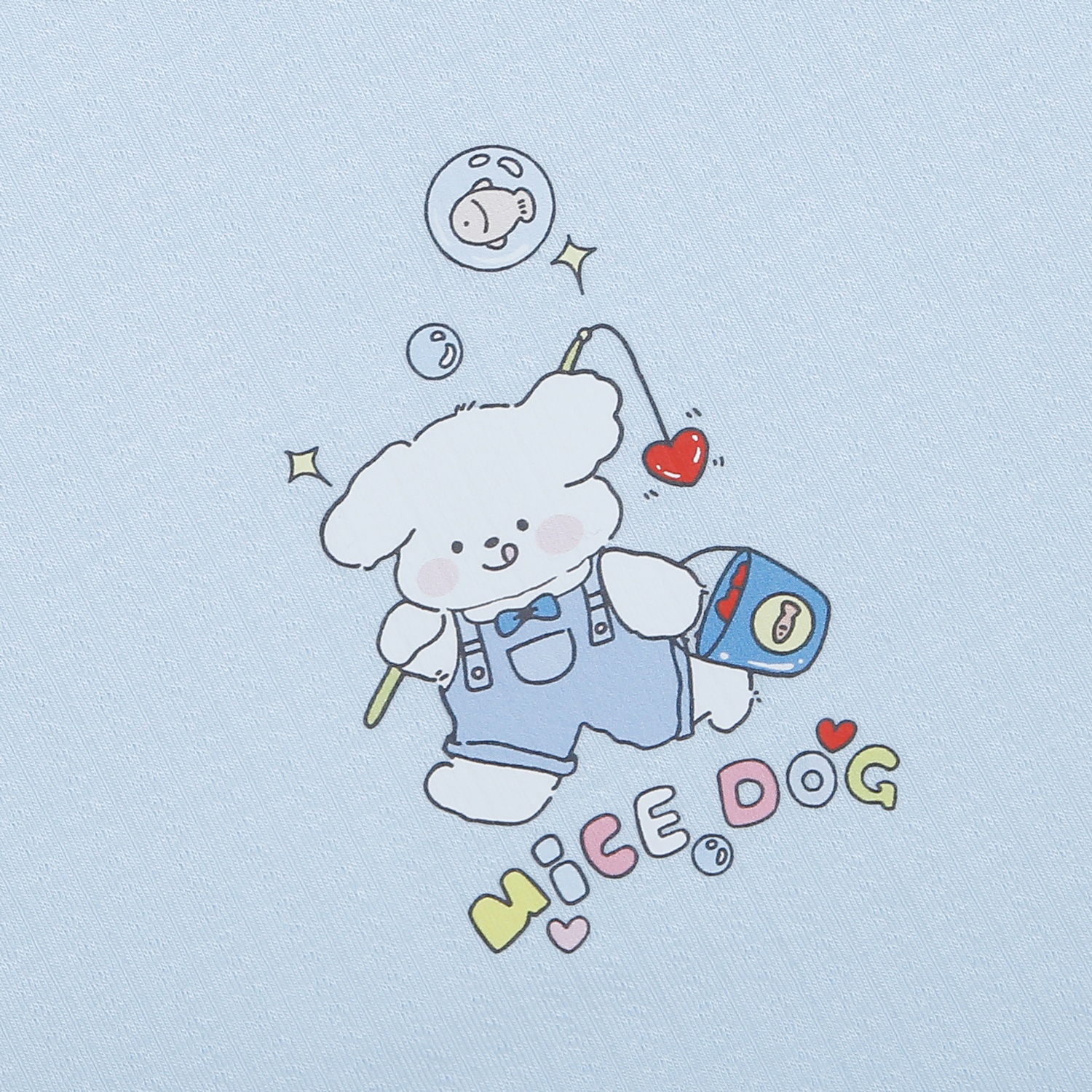 Bộ quần áo cộc tay bé trai KidsPlaza in gấu M26H (Xanh) hình 3