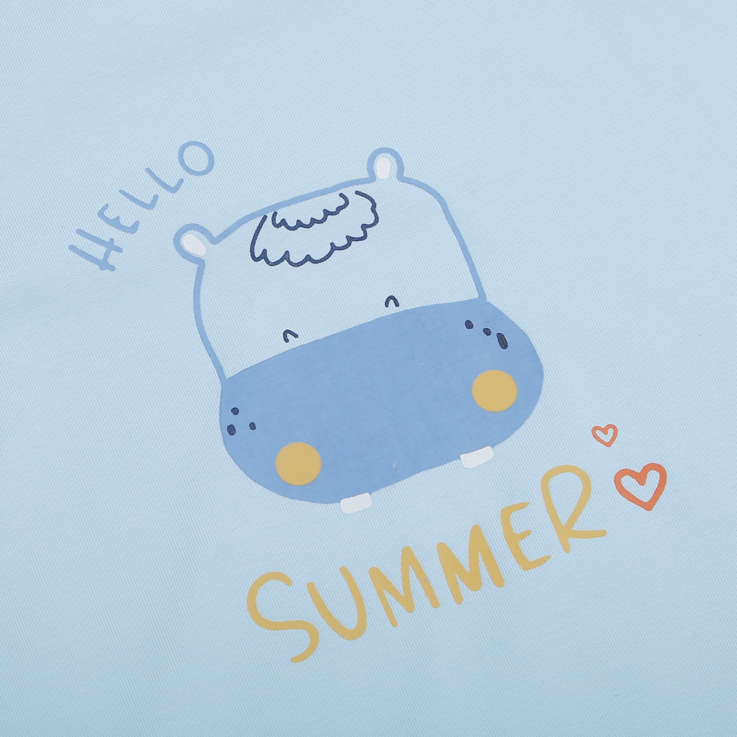 Bộ quần áo cộc tay bé trai KidsPlaza in summer TT26H (Xanh) hình 3