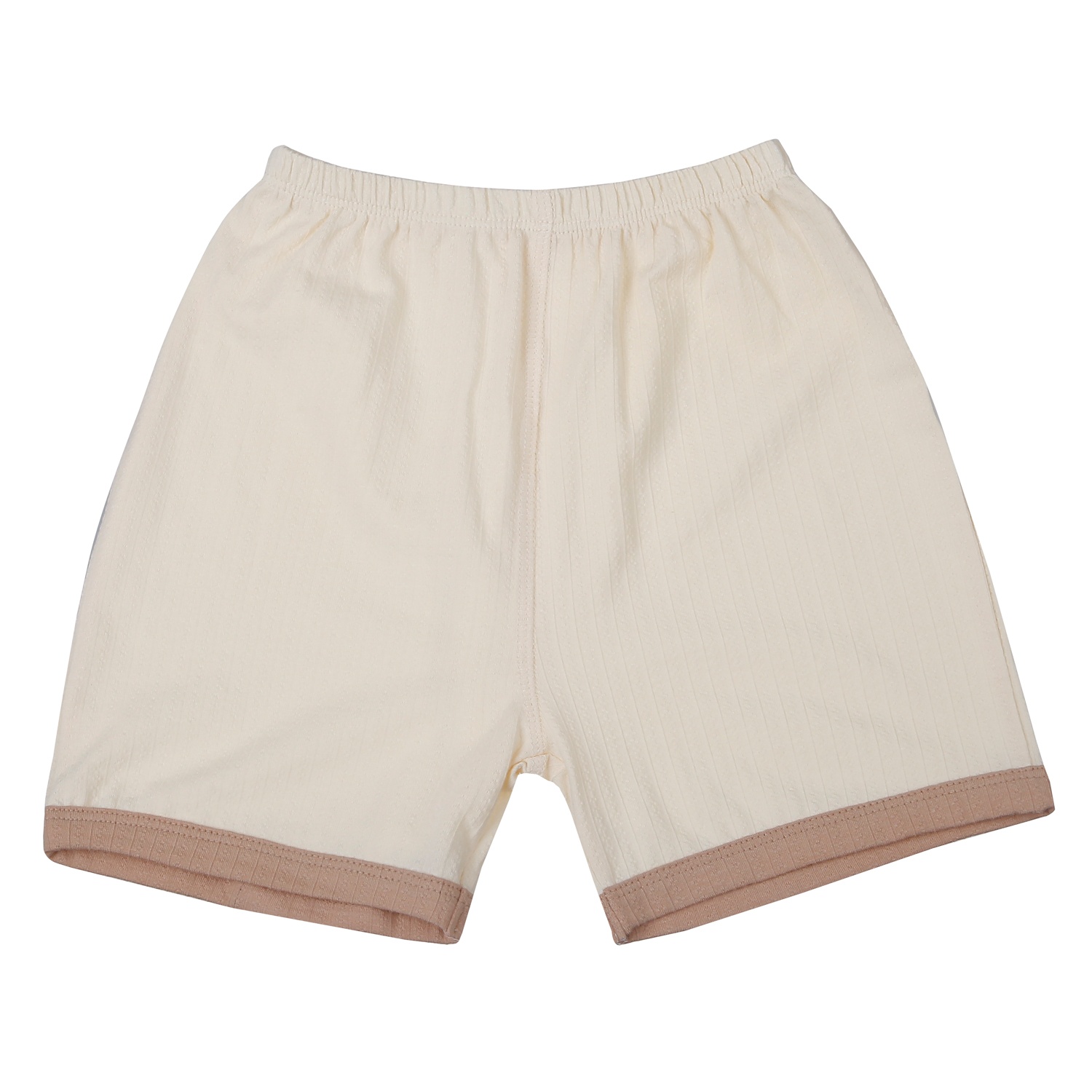 Bộ quần áo cộc tay bé trai KidsPlaza rayon in gấu M26H (Trắng vàng) hình 4