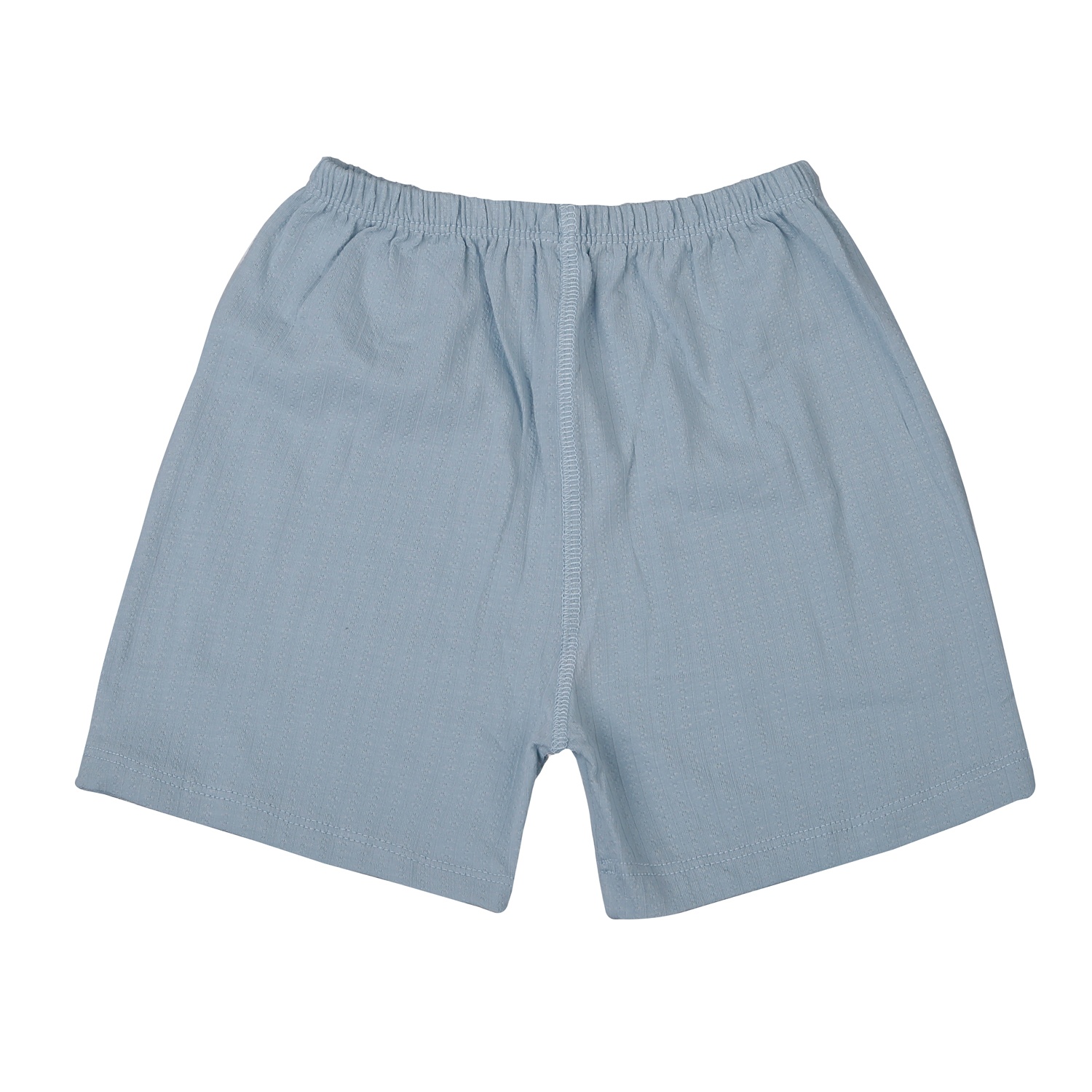 Bộ quần áo cộc tay bé trai KidsPlaza rayon in gấu M26H (Trắng xanh)  hình 4